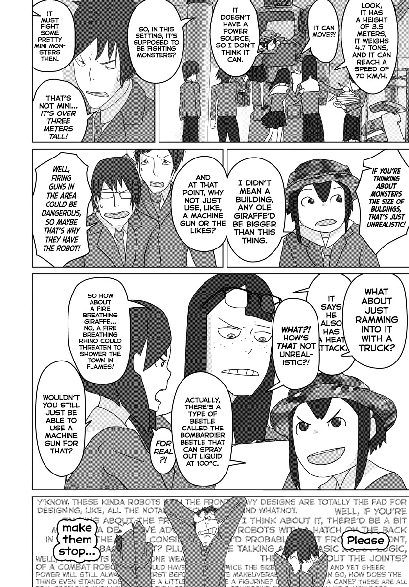 Eizouken ni wa Te wo Dasu na! Chapter 8 page 17 - Chapter 8: Discovering an Iron Giant!