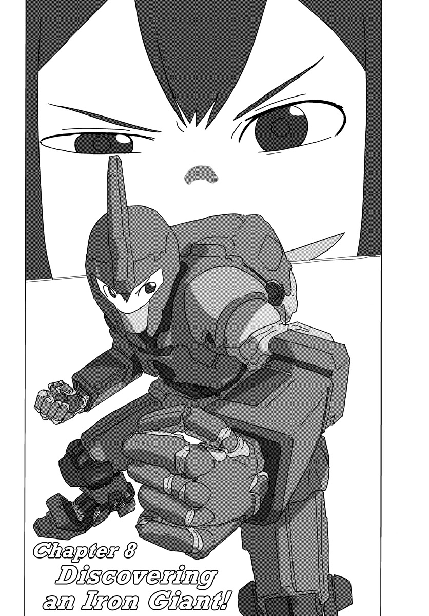 Eizouken ni wa Te wo Dasu na! Chapter 8 page 2 - Chapter 8: Discovering an Iron Giant!