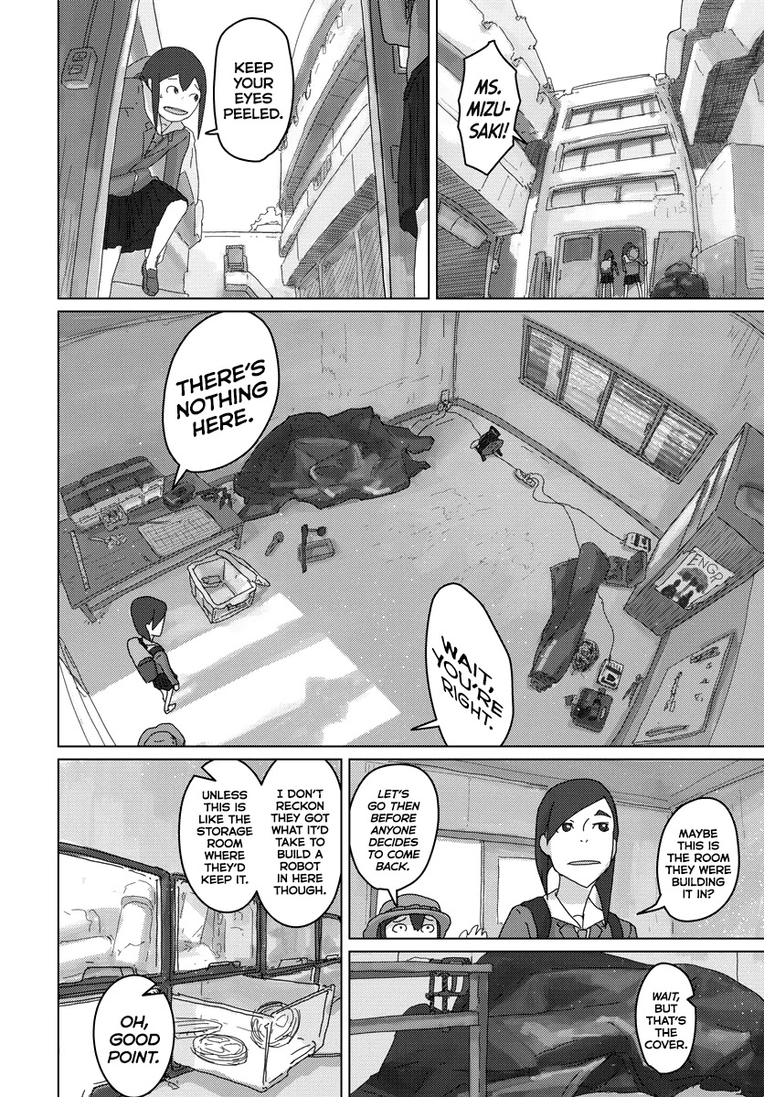 Eizouken ni wa Te wo Dasu na! Chapter 8 page 6 - Chapter 8: Discovering an Iron Giant!