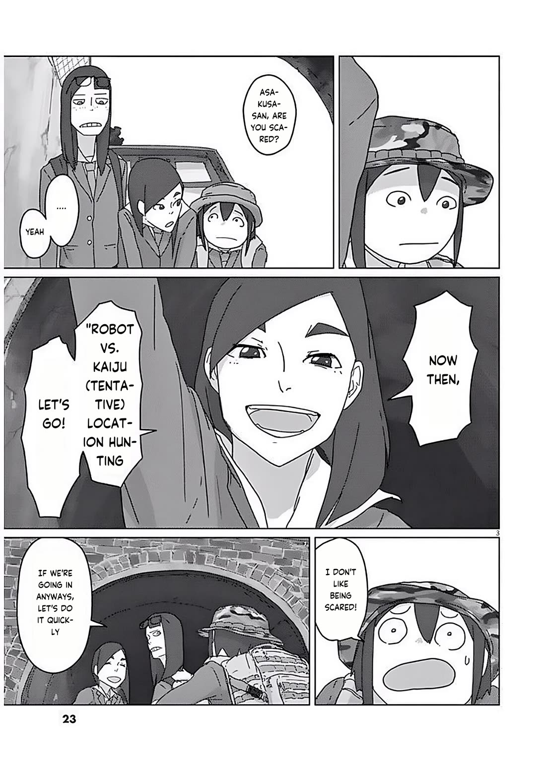 Eizouken ni wa Te wo Dasu na! Chapter 9 page 3 - Chapter 9: Underground Encounter