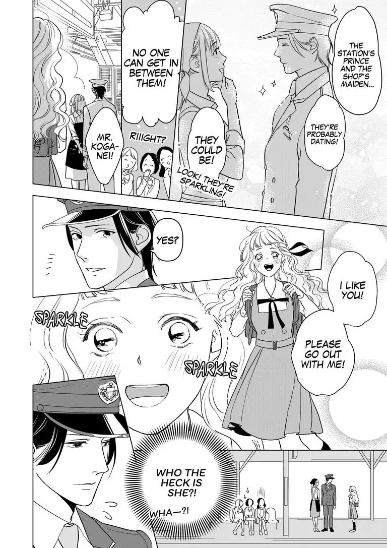 Ekikoi: The Young Miss Falls for the Station Attendant Chapter 1 page 14 - Chapter 1