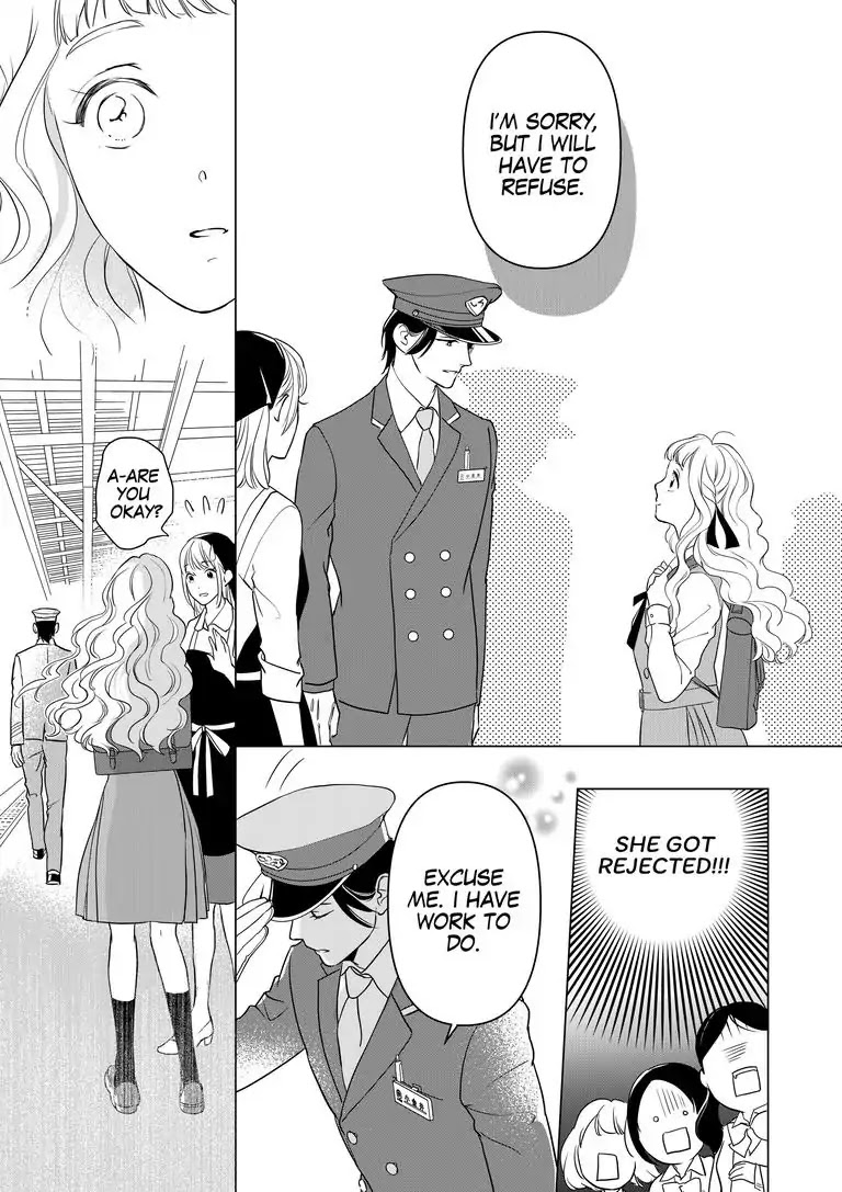 Ekikoi: The Young Miss Falls for the Station Attendant Chapter 1 page 15 - Chapter 1