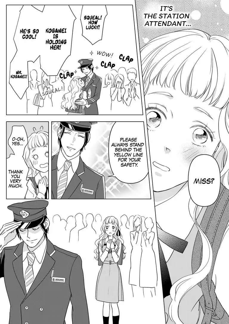 Ekikoi: The Young Miss Falls for the Station Attendant Chapter 1 page 5 - Chapter 1