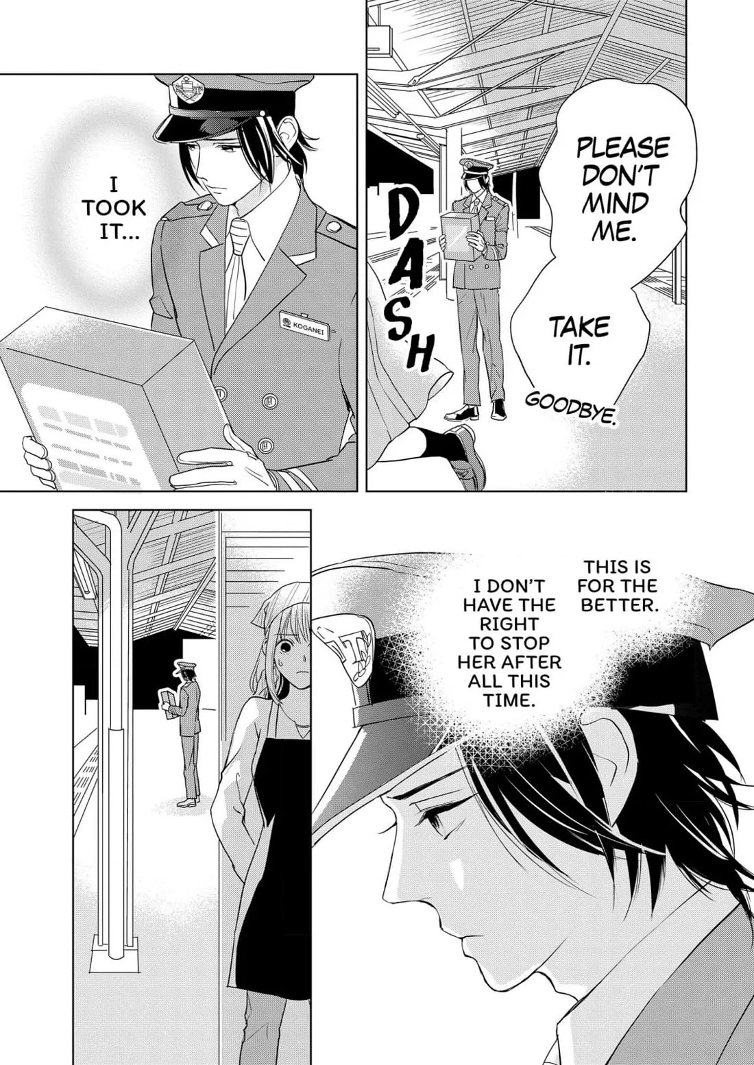 Ekikoi: The Young Miss Falls for the Station Attendant Chapter 10 page 8 - Chapter 10