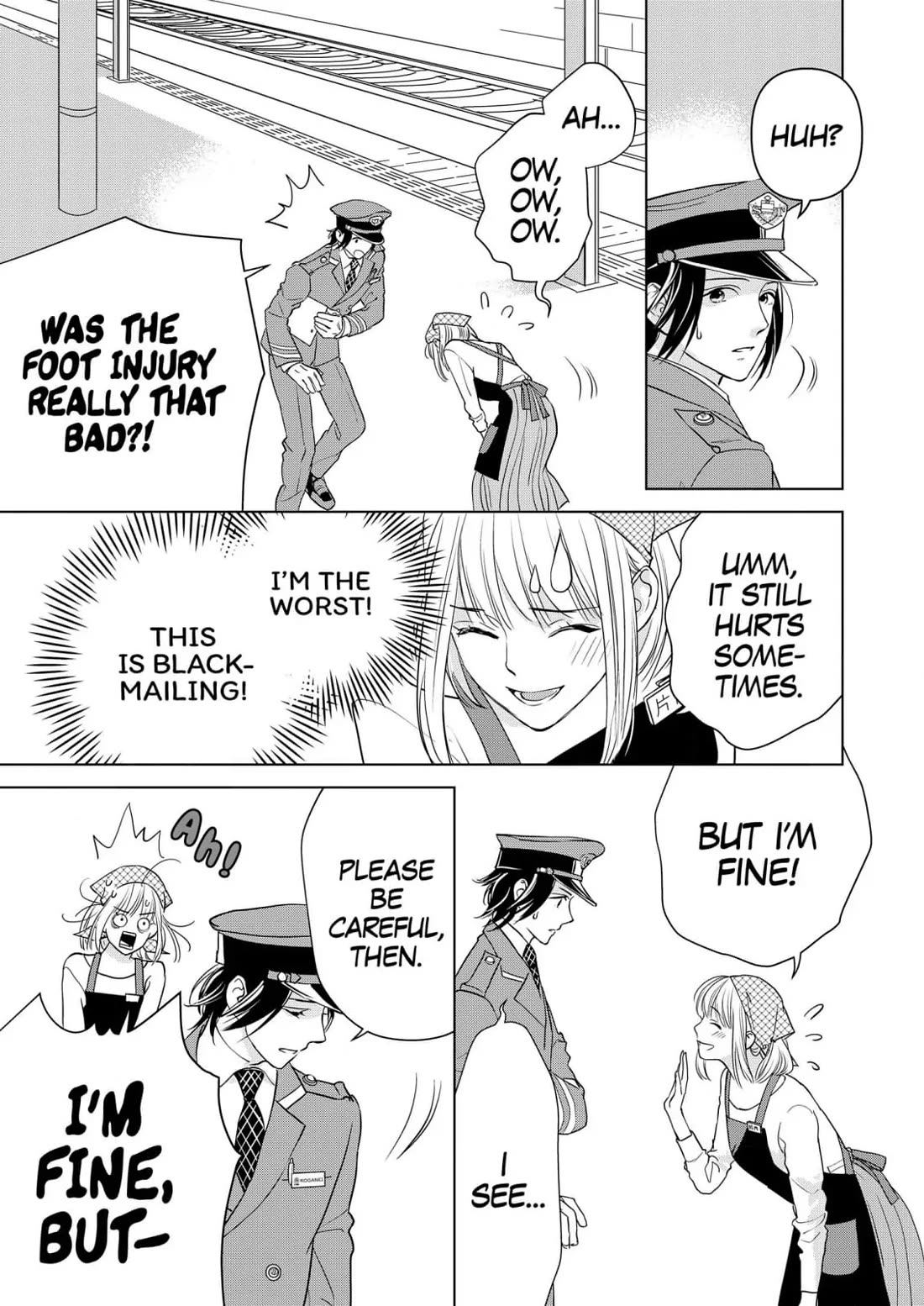 Ekikoi: The Young Miss Falls for the Station Attendant Chapter 11 page 4 - Chapter 11