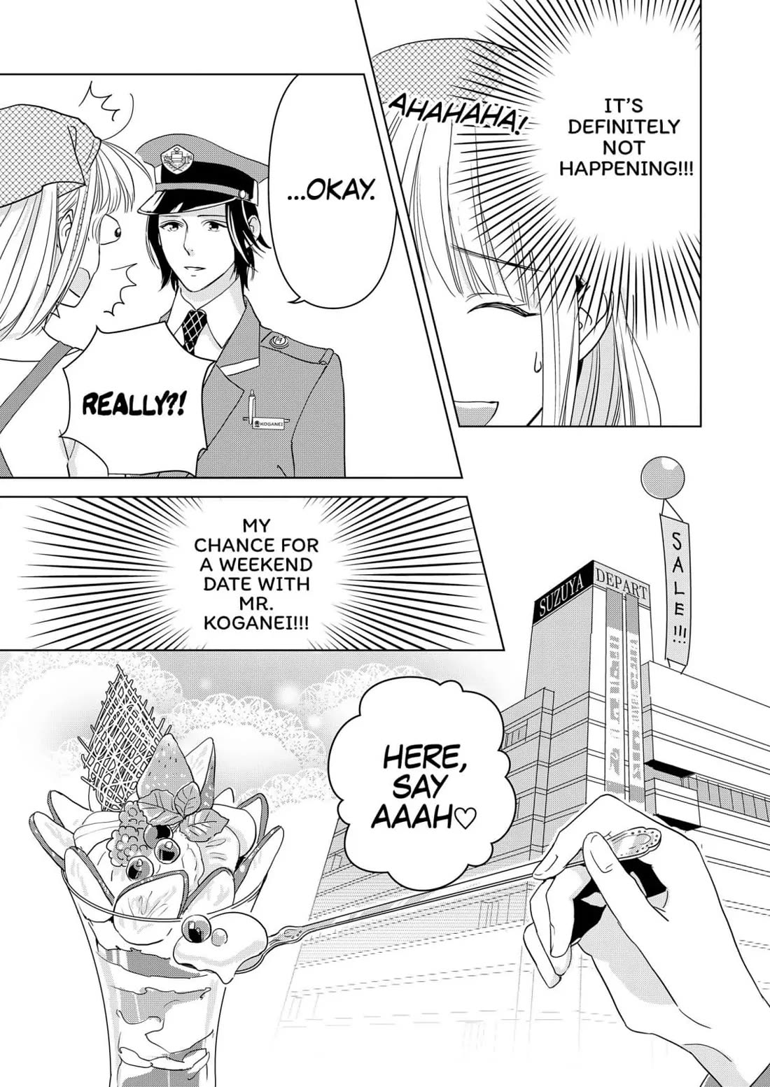Ekikoi: The Young Miss Falls for the Station Attendant Chapter 11 page 6 - Chapter 11