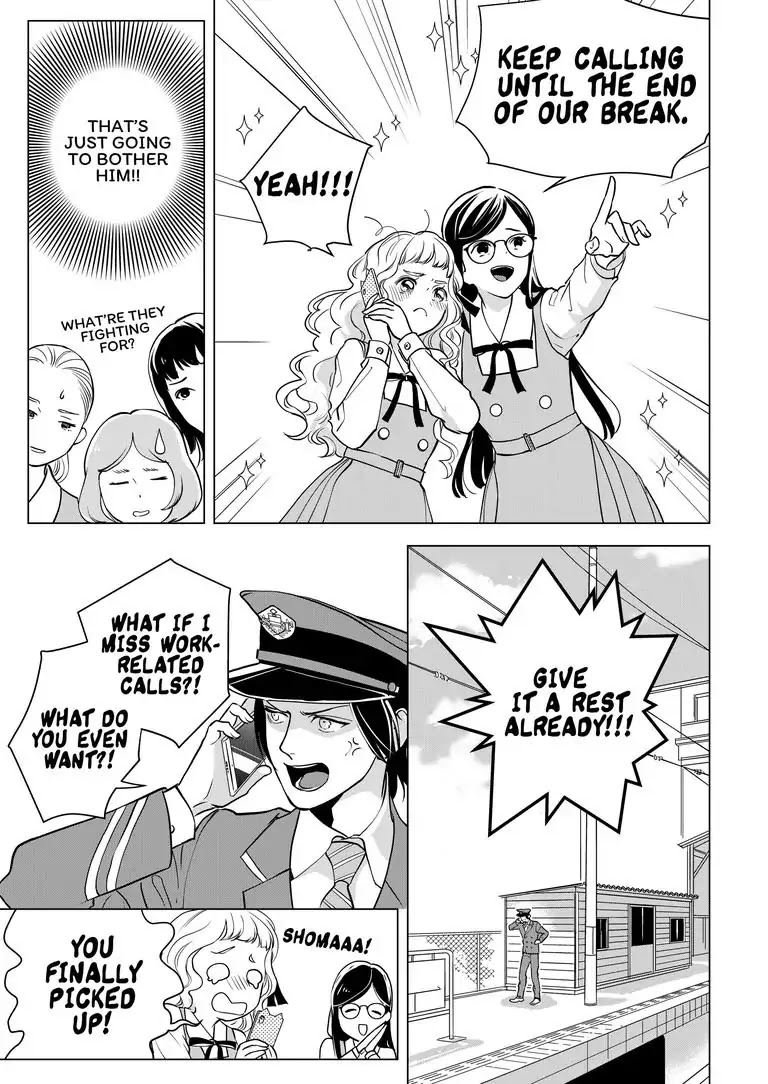 Ekikoi: The Young Miss Falls for the Station Attendant Chapter 3 page 9 - Chapter 3