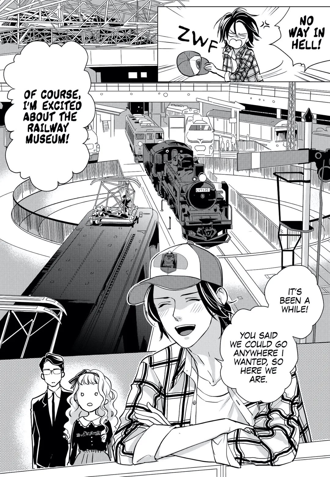 Ekikoi: The Young Miss Falls for the Station Attendant Chapter 4 page 10 - Chapter 4