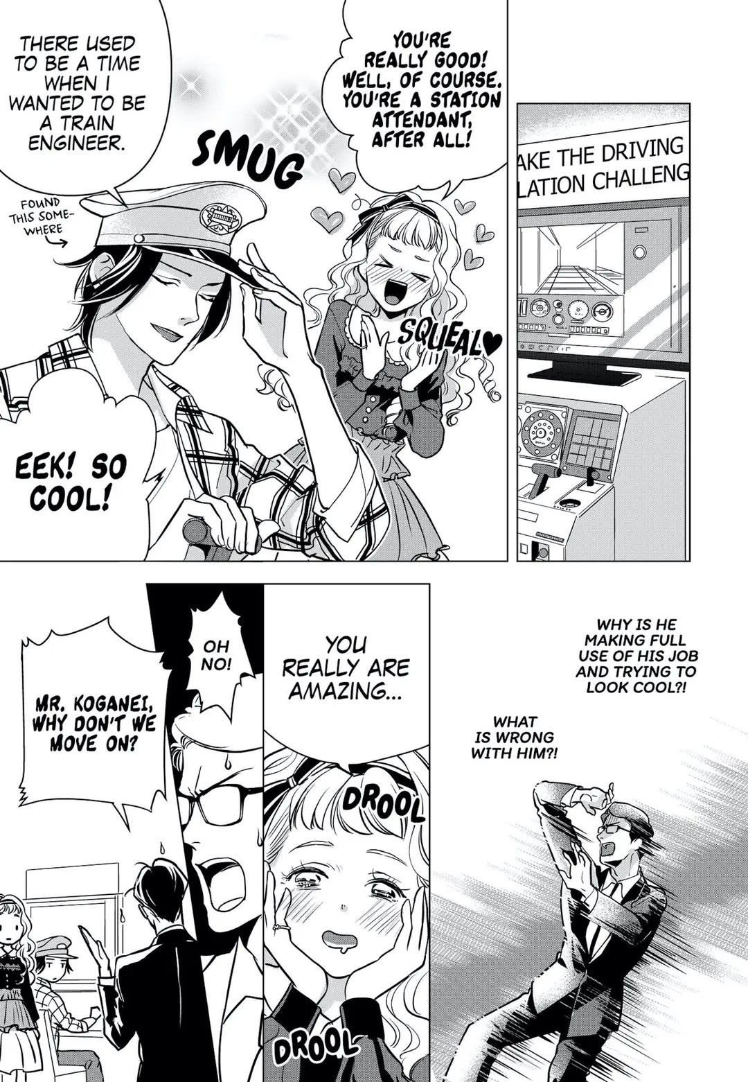 Ekikoi: The Young Miss Falls for the Station Attendant Chapter 4 page 13 - Chapter 4
