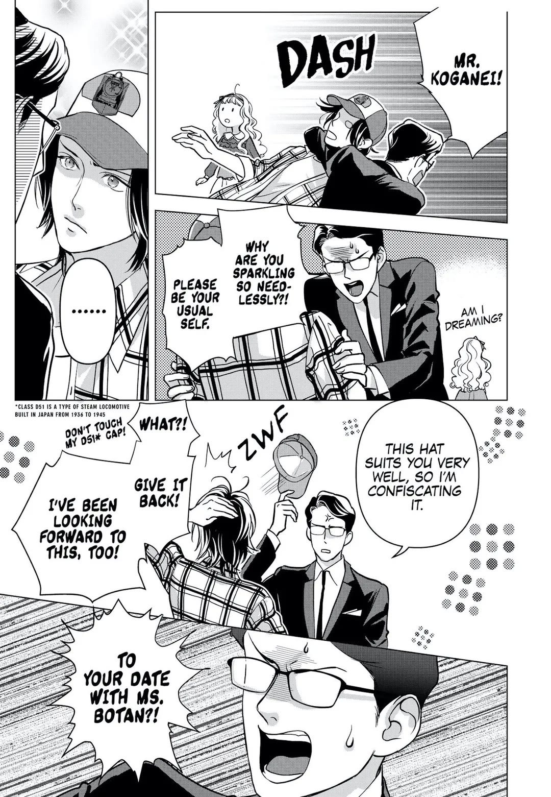 Ekikoi: The Young Miss Falls for the Station Attendant Chapter 4 page 9 - Chapter 4