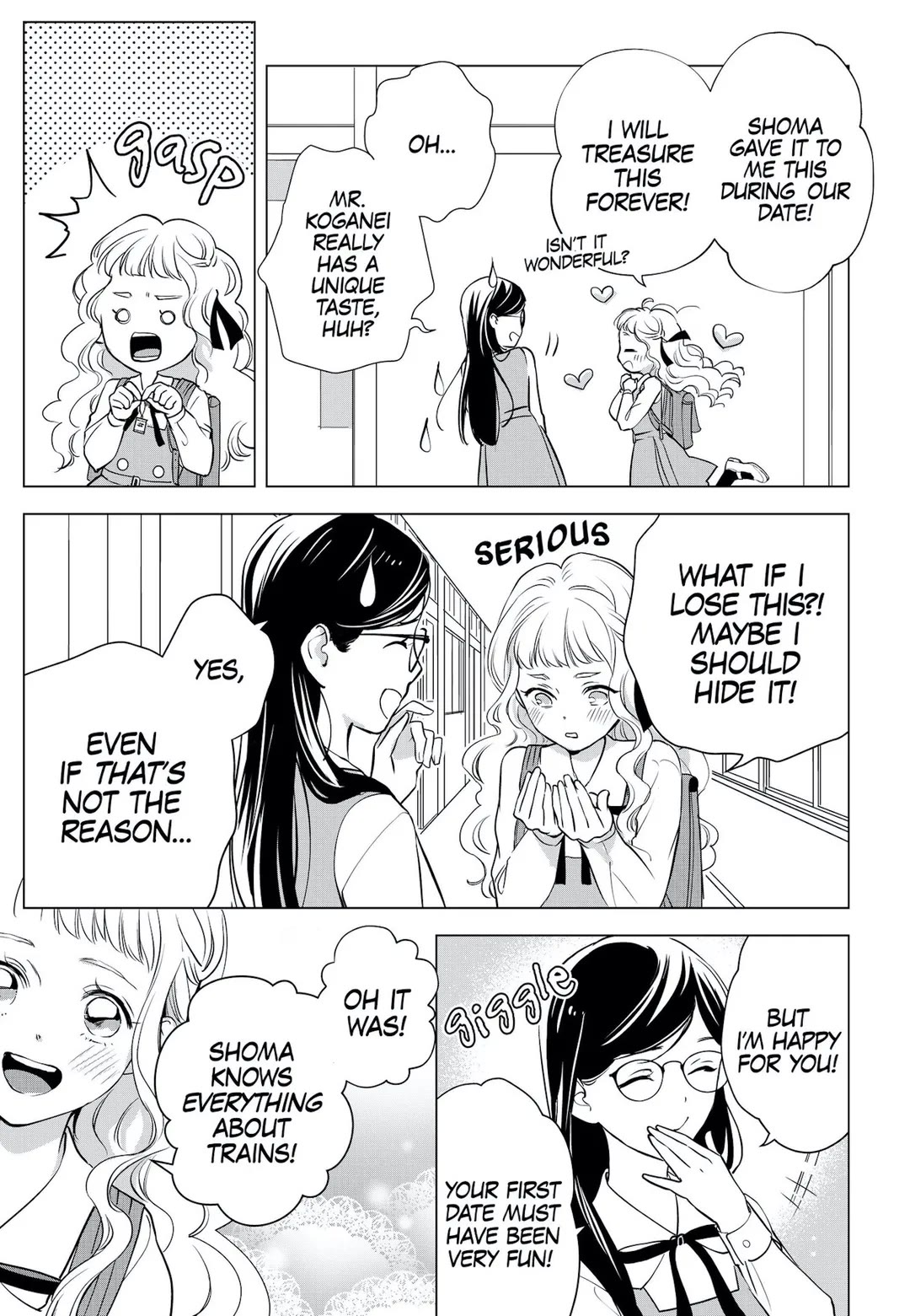 Ekikoi: The Young Miss Falls for the Station Attendant Chapter 5 page 3 - Chapter 5