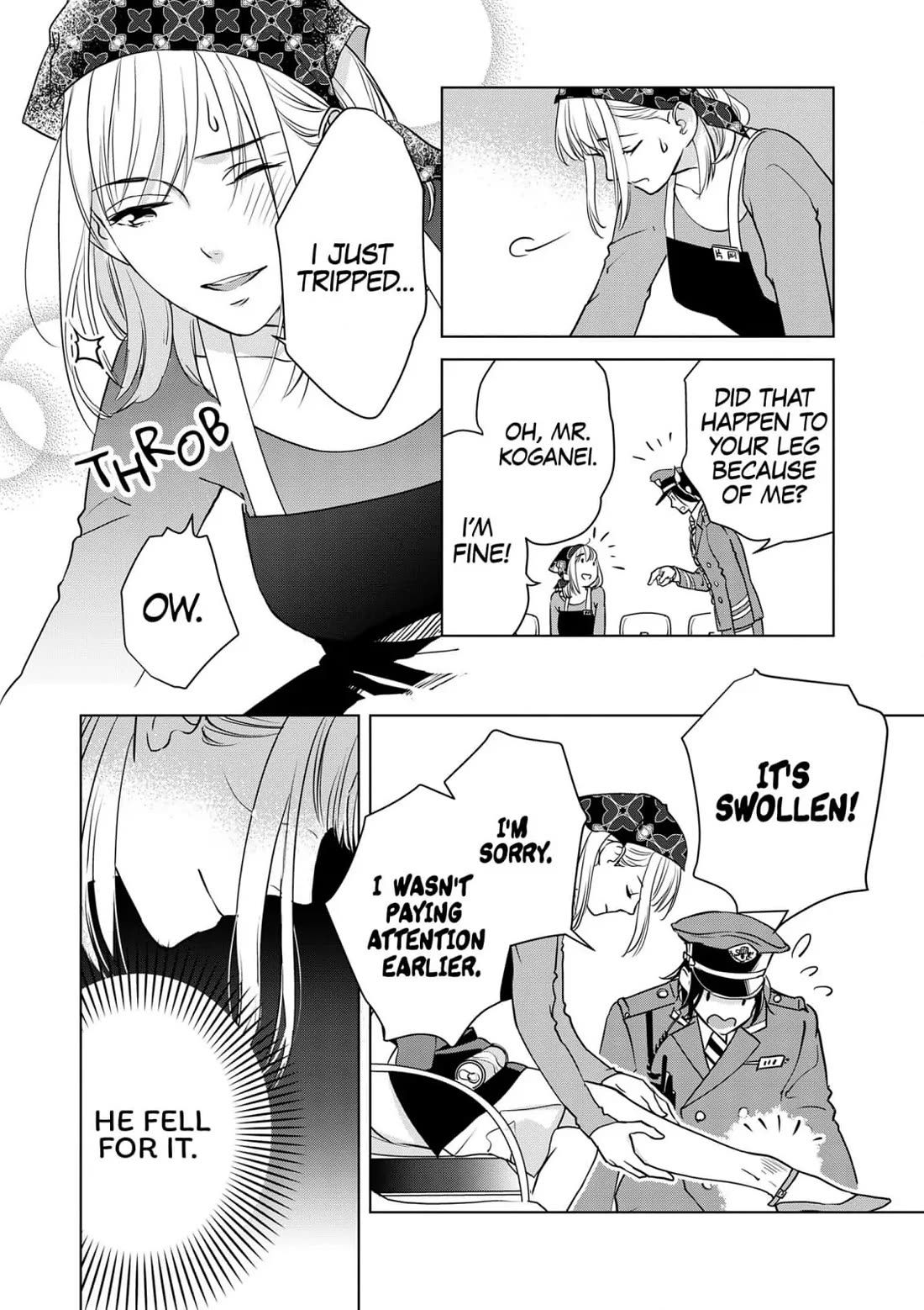 Ekikoi: The Young Miss Falls for the Station Attendant Chapter 8 page 10 - Chapter 8