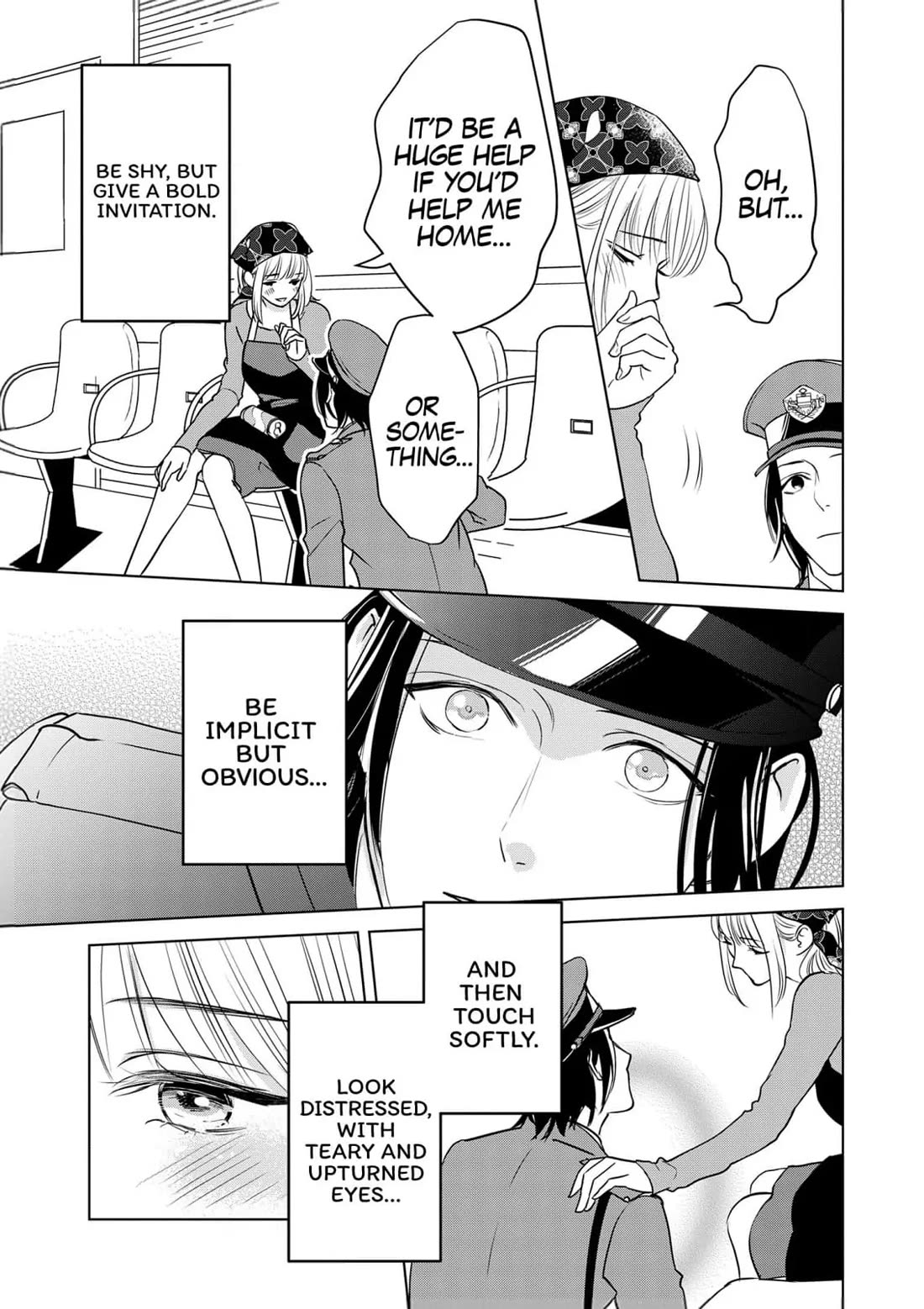 Ekikoi: The Young Miss Falls for the Station Attendant Chapter 8 page 17 - Chapter 8