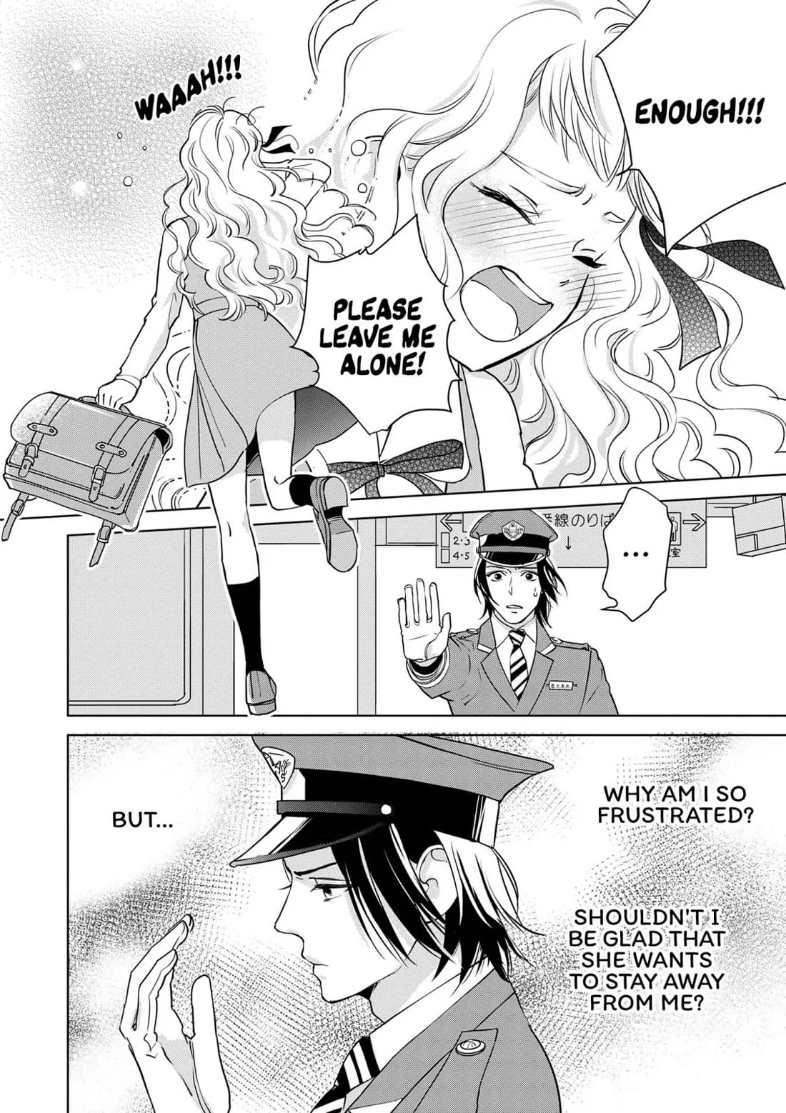 Ekikoi: The Young Miss Falls for the Station Attendant Chapter 8 page 8 - Chapter 8