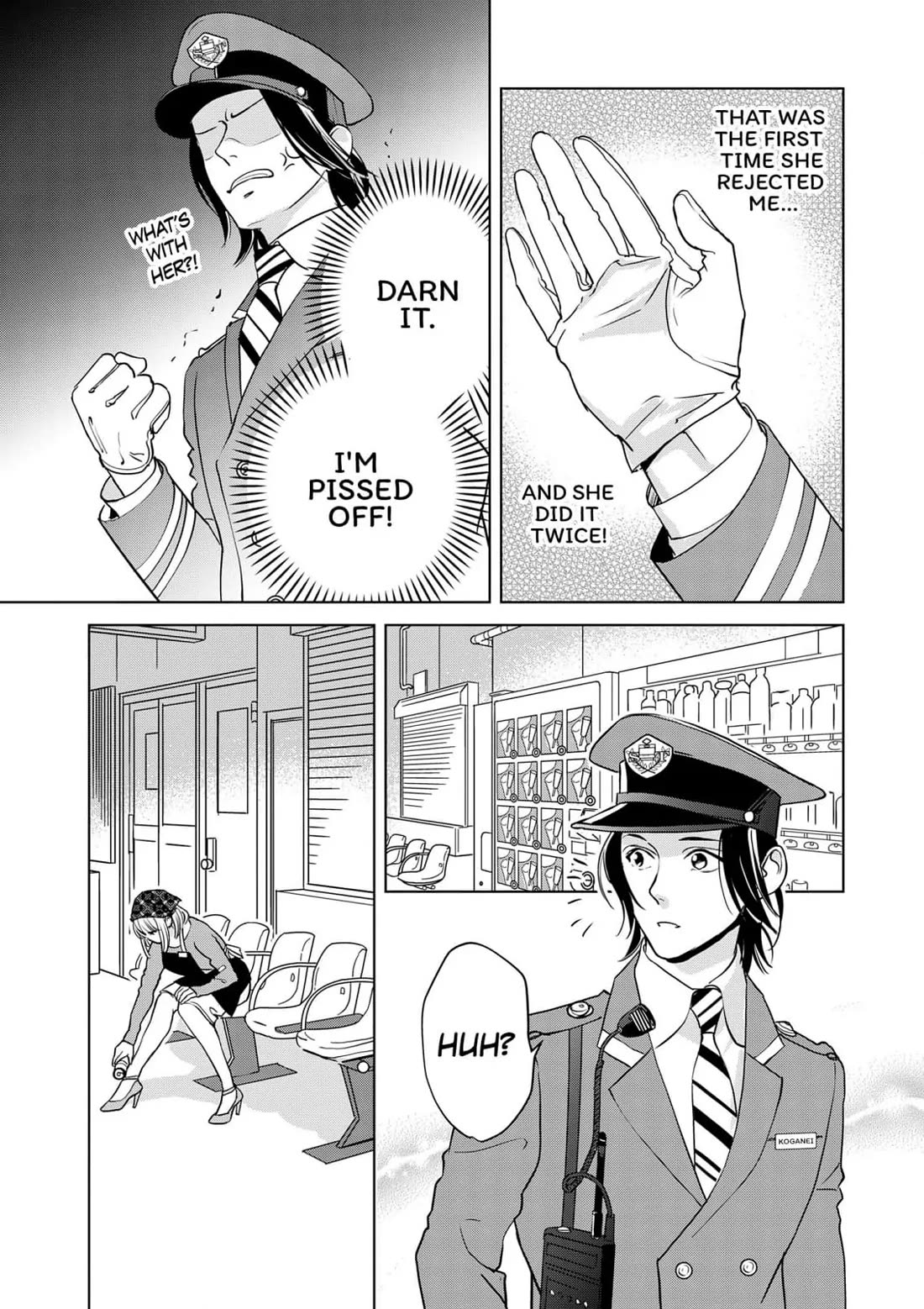 Ekikoi: The Young Miss Falls for the Station Attendant Chapter 8 page 9 - Chapter 8