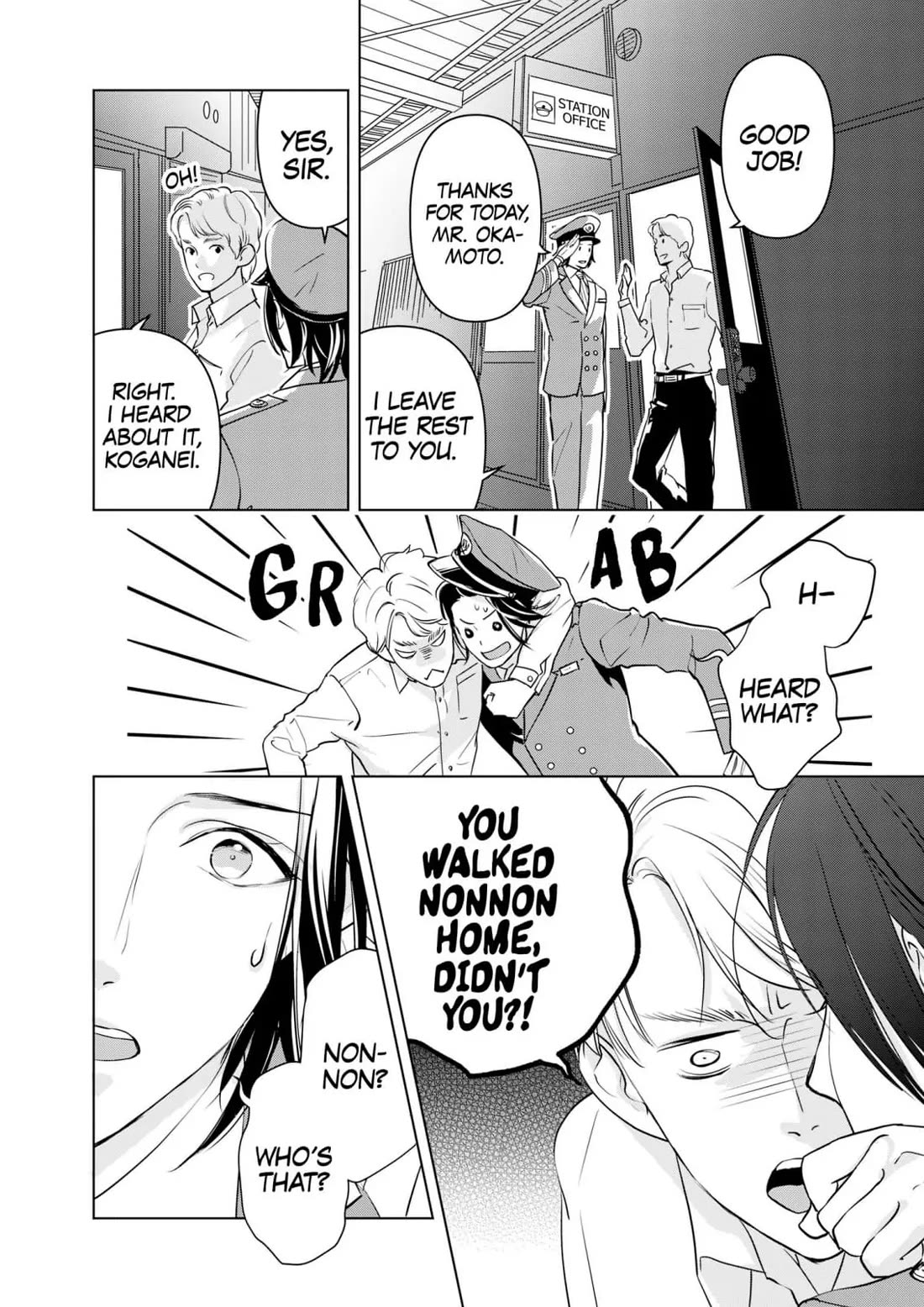 Ekikoi: The Young Miss Falls for the Station Attendant Chapter 9 page 18 - Chapter 9