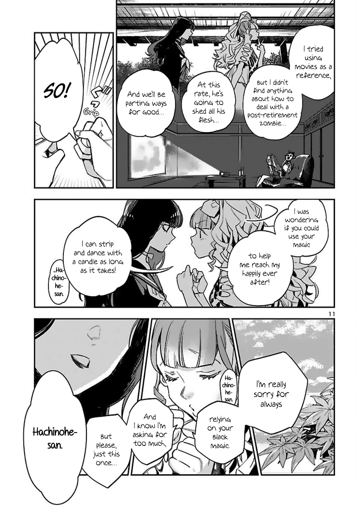 Eko Eko Azaraku: Reborn Chapter 15 page 12 - Chapter 15: Love Never Dies