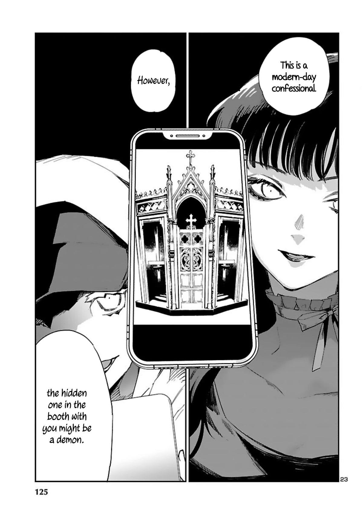 Eko Eko Azaraku: Reborn Chapter 16 page 24 - Chapter 16: The Anywhere Confessional