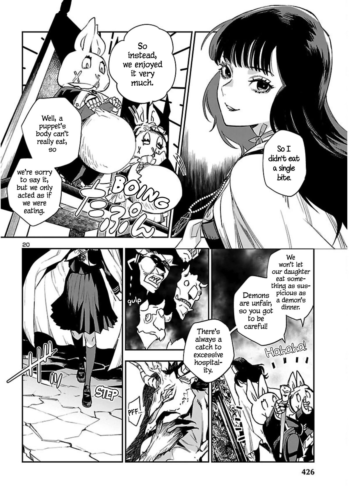 Eko Eko Azaraku: Reborn Chapter 19 page 21 - Chapter 19: Hell's Supper - La Menu de L'enfer