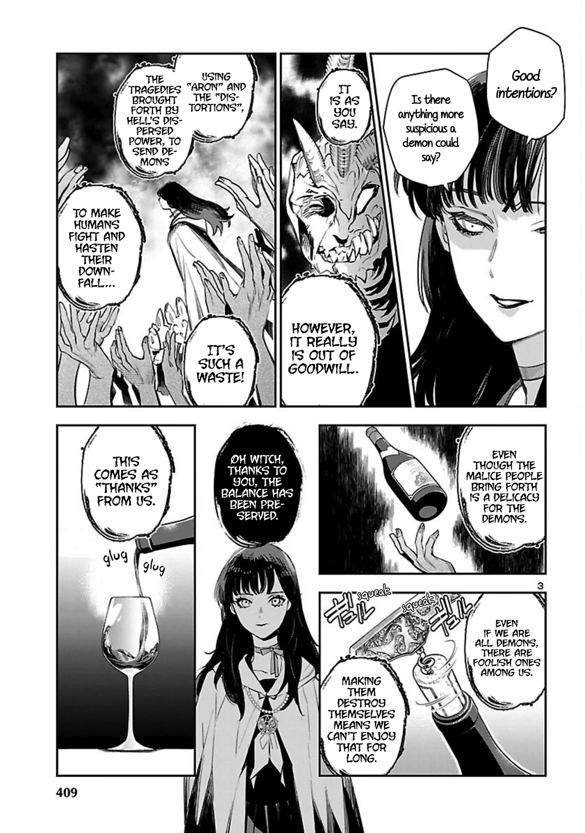 Eko Eko Azaraku: Reborn Chapter 19 page 4 - Chapter 19: Hell's Supper - La Menu de L'enfer
