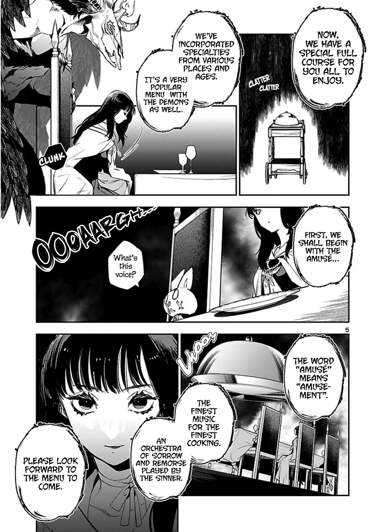 Eko Eko Azaraku: Reborn Chapter 19 page 6 - Chapter 19: Hell's Supper - La Menu de L'enfer