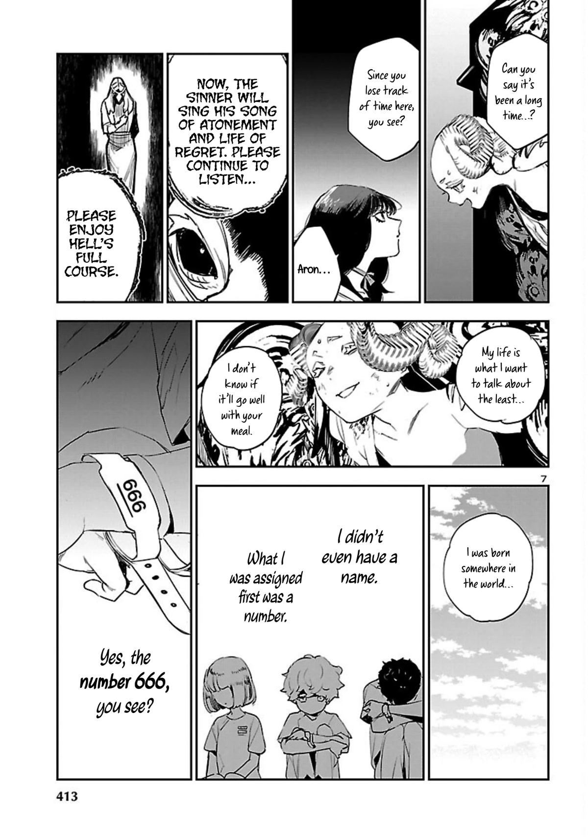 Eko Eko Azaraku: Reborn Chapter 19 page 8 - Chapter 19: Hell's Supper - La Menu de L'enfer
