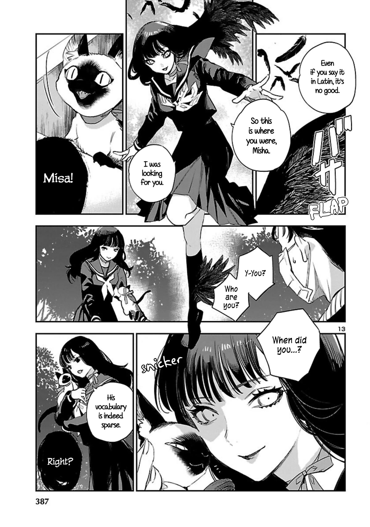 Eko Eko Azaraku: Reborn Chapter 21 page 14 - Chapter 21: Misha The Familiar