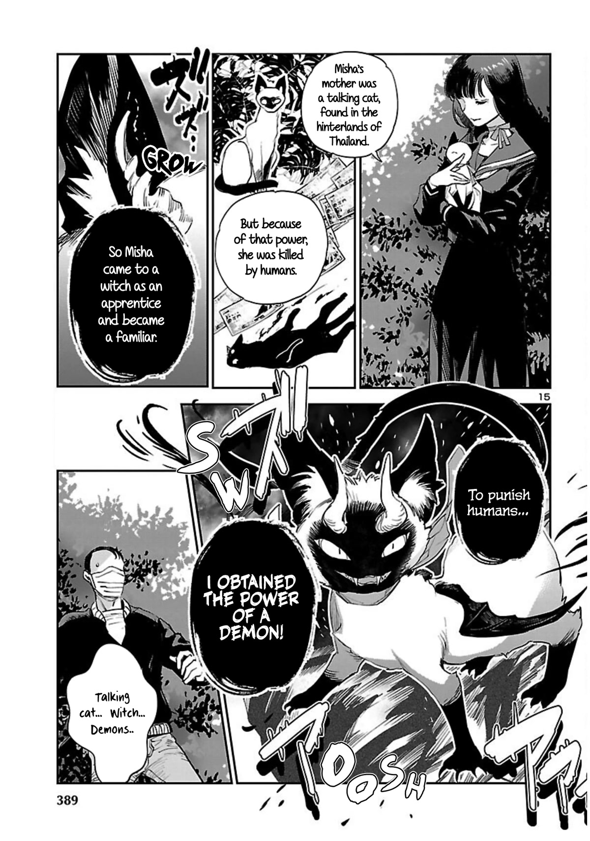 Eko Eko Azaraku: Reborn Chapter 21 page 16 - Chapter 21: Misha The Familiar
