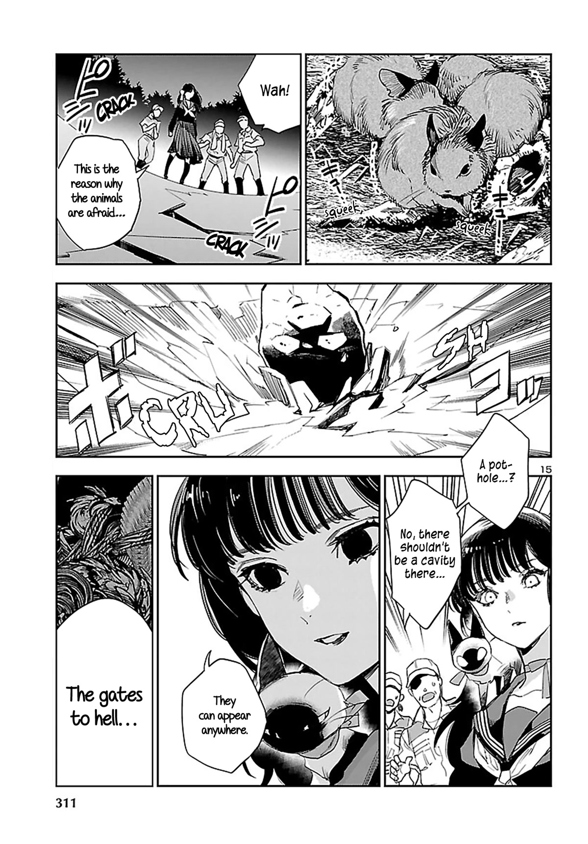 Eko Eko Azaraku: Reborn Chapter 24 page 16 - Chapter 24: From Underground