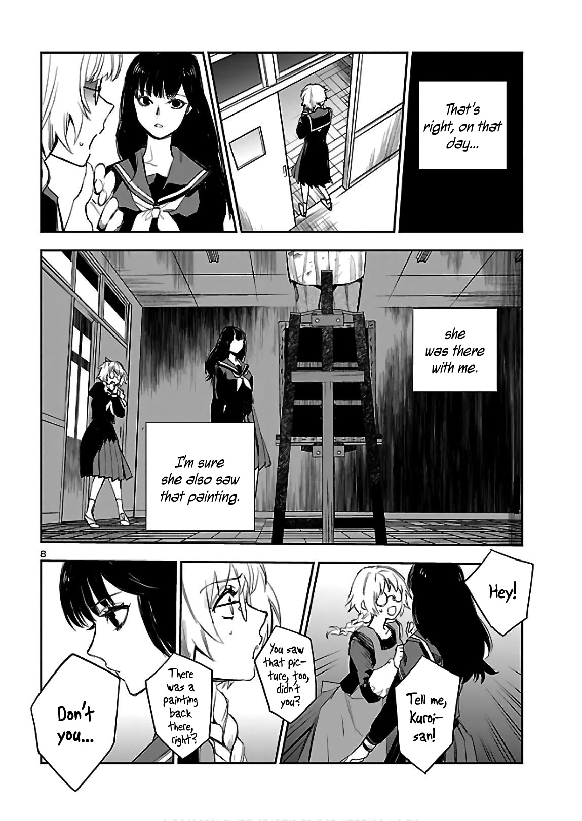 Eko Eko Azaraku: Reborn Chapter 3 page 10 - Chapter 3: The Red Colored Paint
