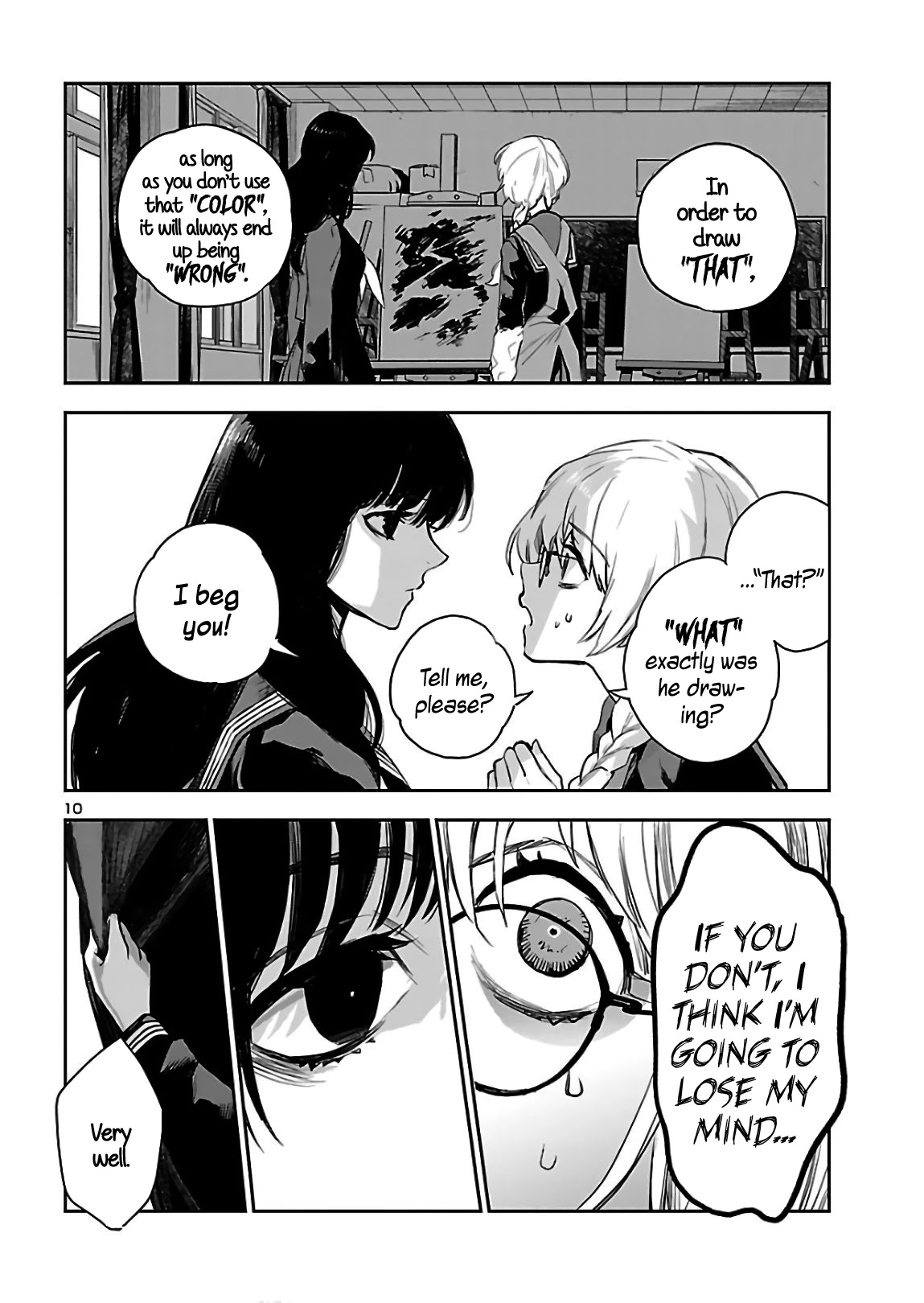 Eko Eko Azaraku: Reborn Chapter 3 page 12 - Chapter 3: The Red Colored Paint