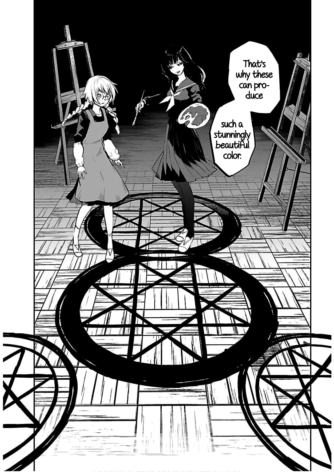 Eko Eko Azaraku: Reborn Chapter 3 page 15 - Chapter 3: The Red Colored Paint