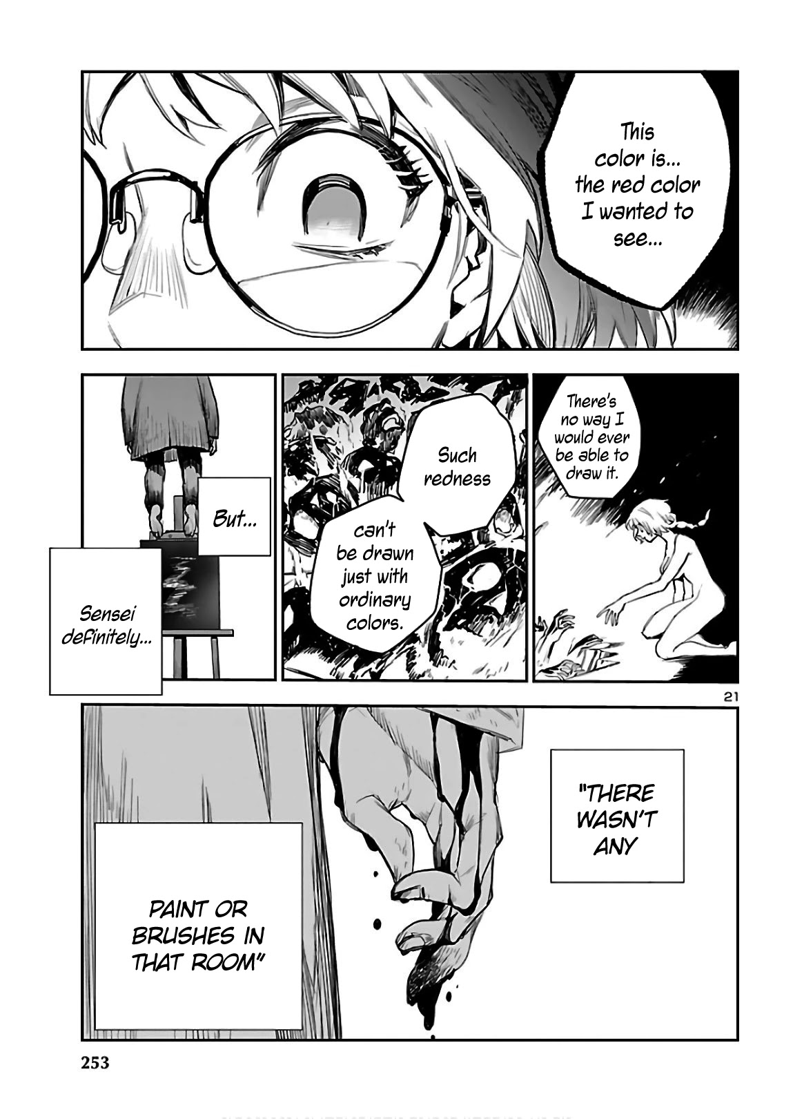 Eko Eko Azaraku: Reborn Chapter 3 page 22 - Chapter 3: The Red Colored Paint