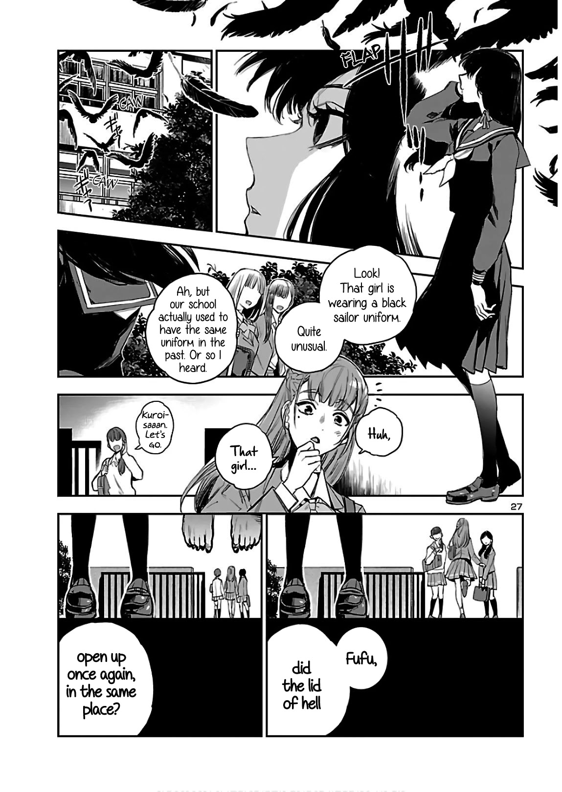 Eko Eko Azaraku: Reborn Chapter 3 page 28 - Chapter 3: The Red Colored Paint