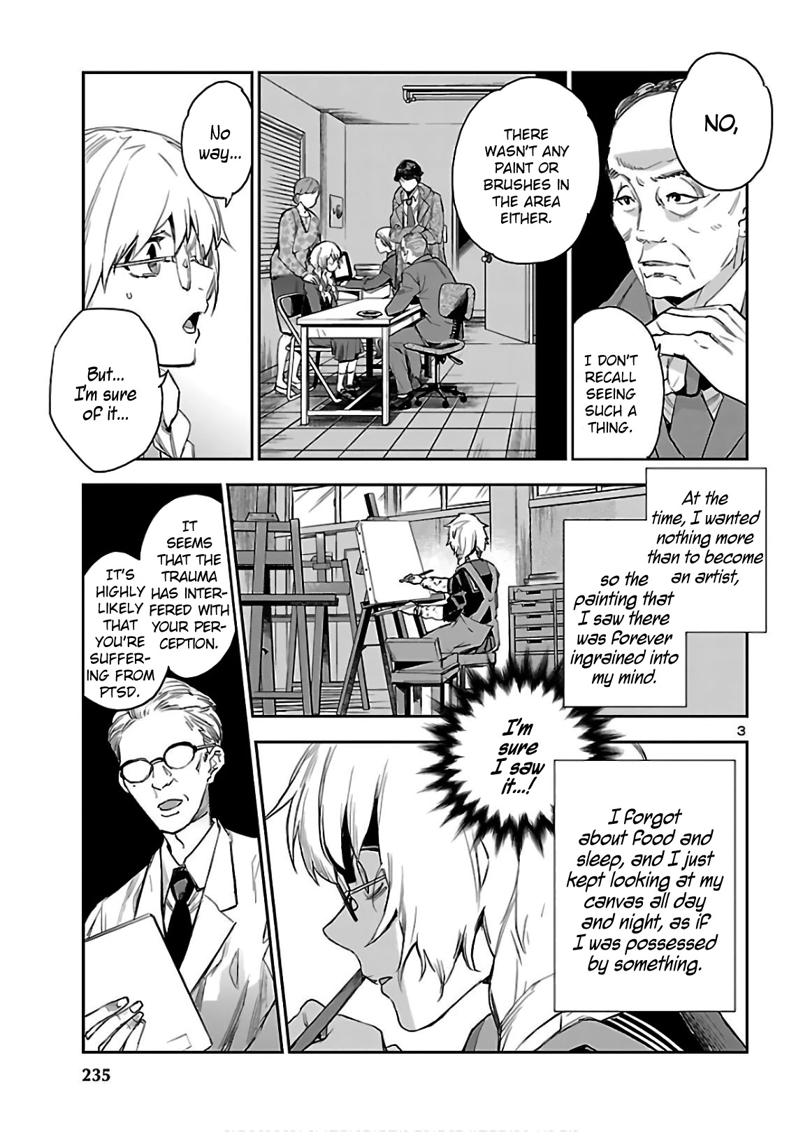 Eko Eko Azaraku: Reborn Chapter 3 page 5 - Chapter 3: The Red Colored Paint