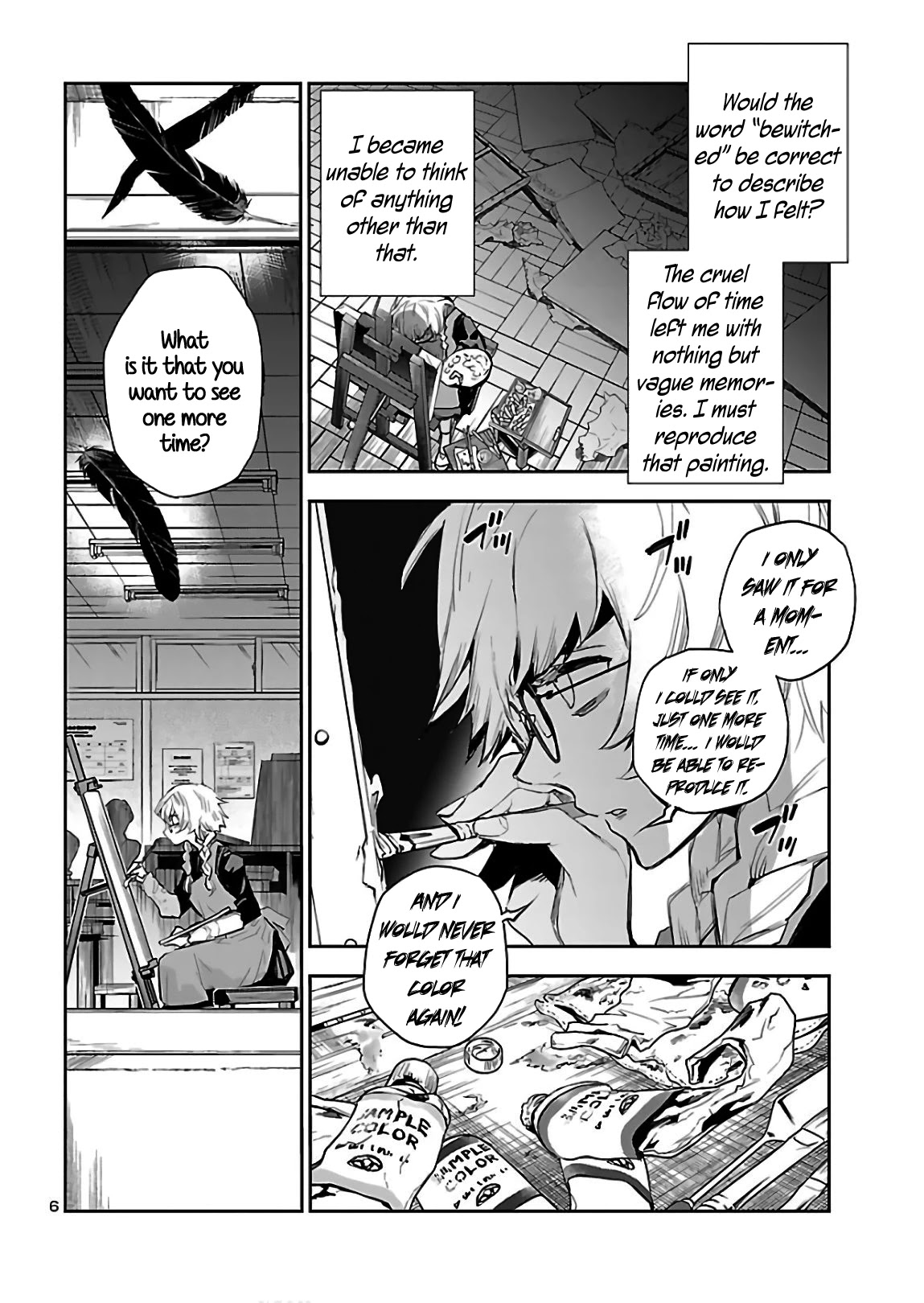 Eko Eko Azaraku: Reborn Chapter 3 page 8 - Chapter 3: The Red Colored Paint