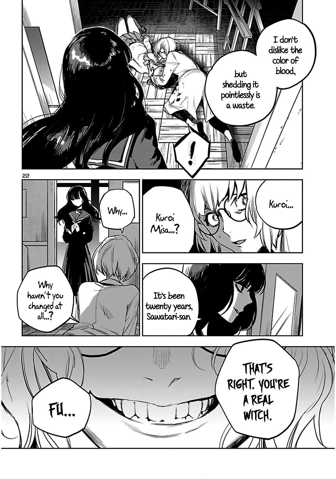 Eko Eko Azaraku: Reborn Chapter 4 page 23 - Chapter 4: The Red Colored Paint - The Flipside