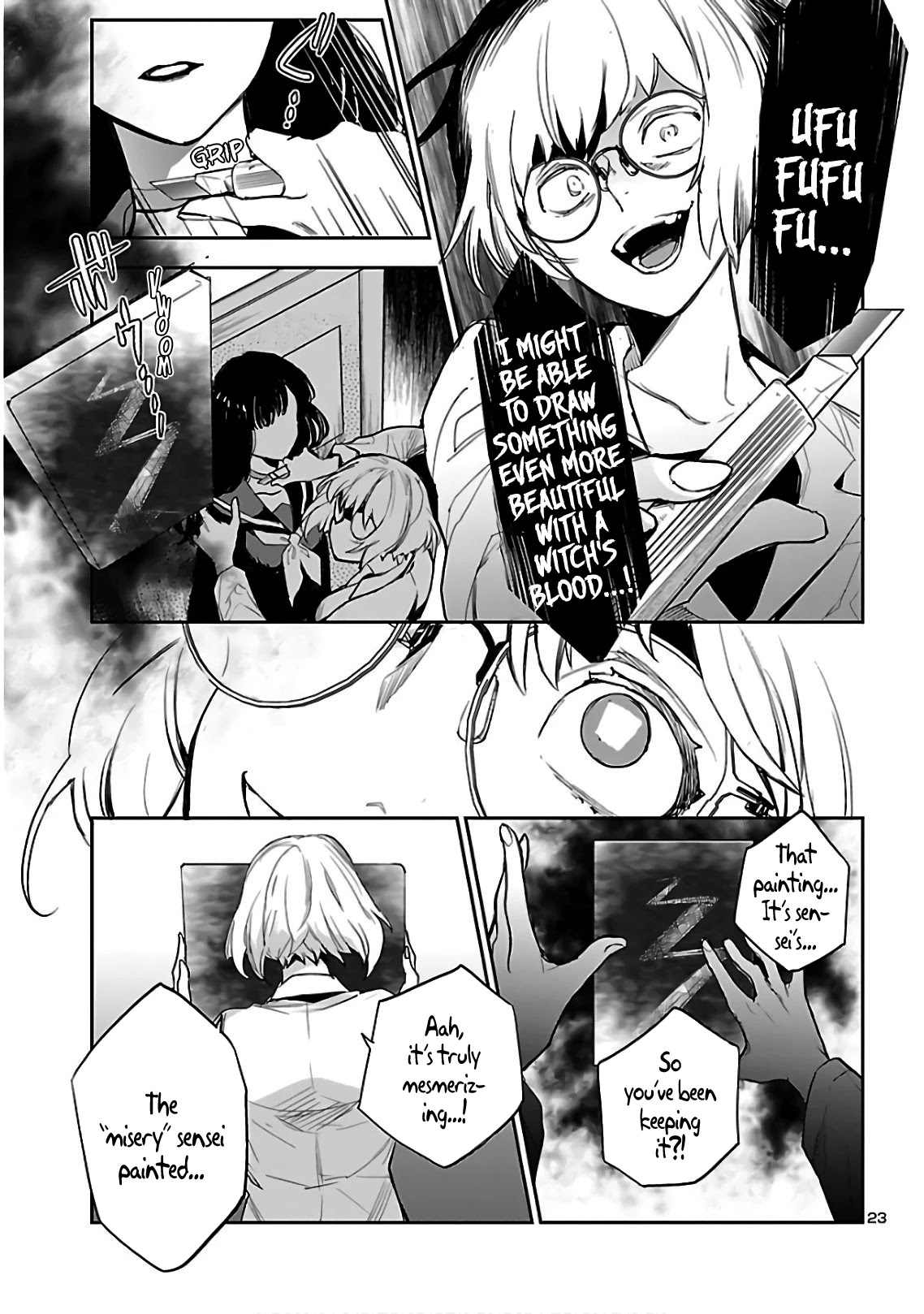 Eko Eko Azaraku: Reborn Chapter 4 page 24 - Chapter 4: The Red Colored Paint - The Flipside