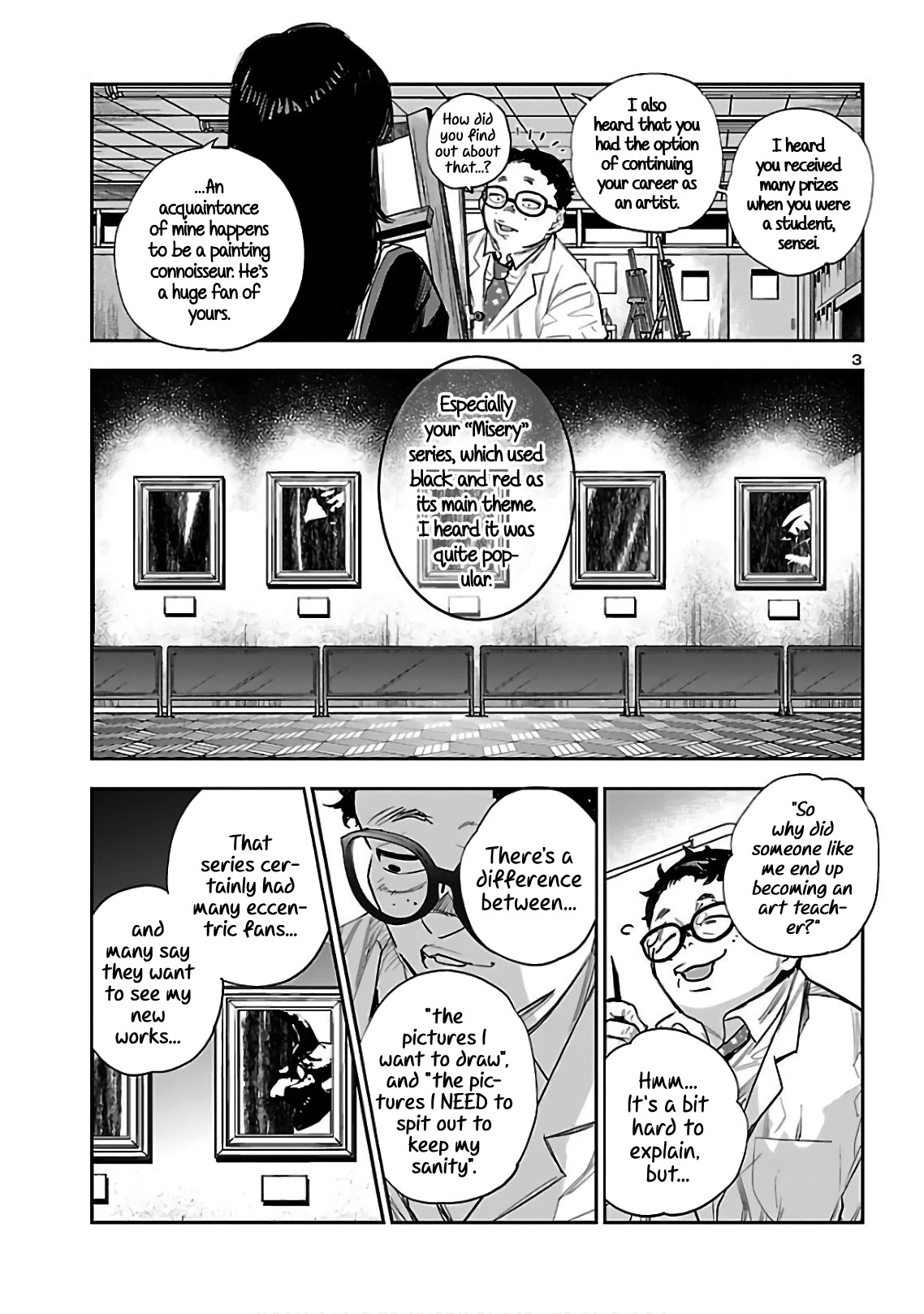 Eko Eko Azaraku: Reborn Chapter 4 page 4 - Chapter 4: The Red Colored Paint - The Flipside