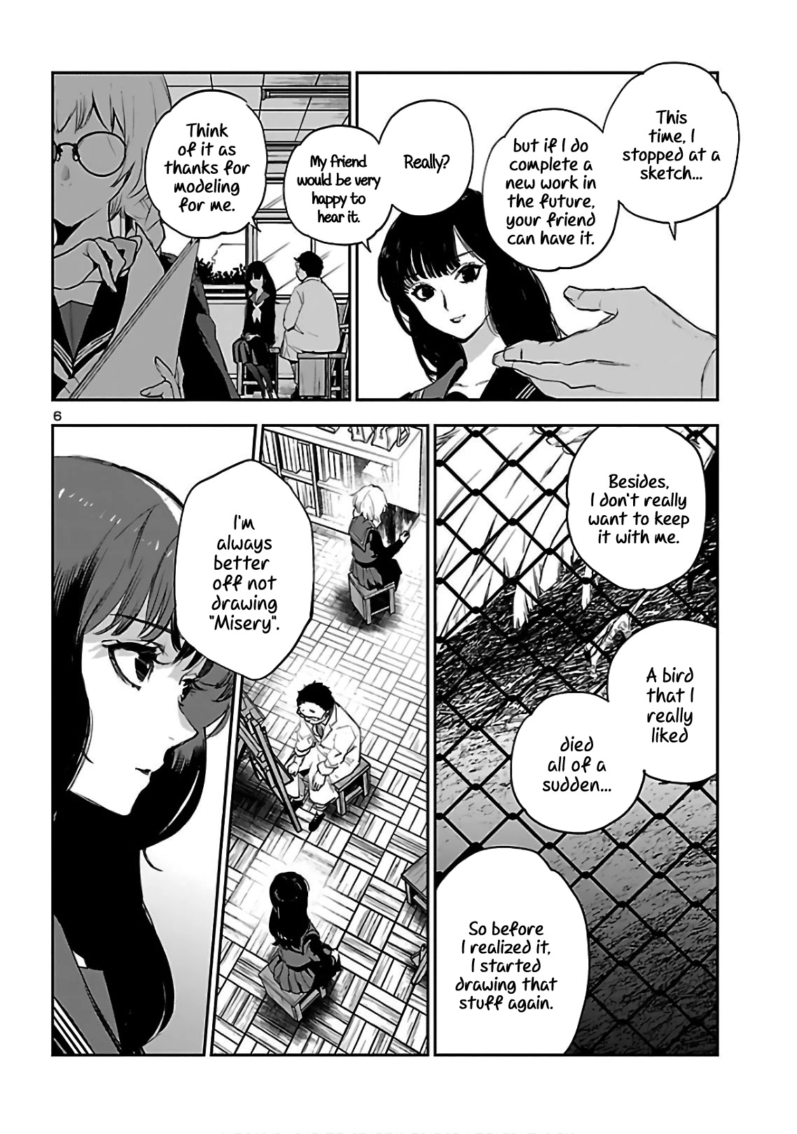 Eko Eko Azaraku: Reborn Chapter 4 page 7 - Chapter 4: The Red Colored Paint - The Flipside