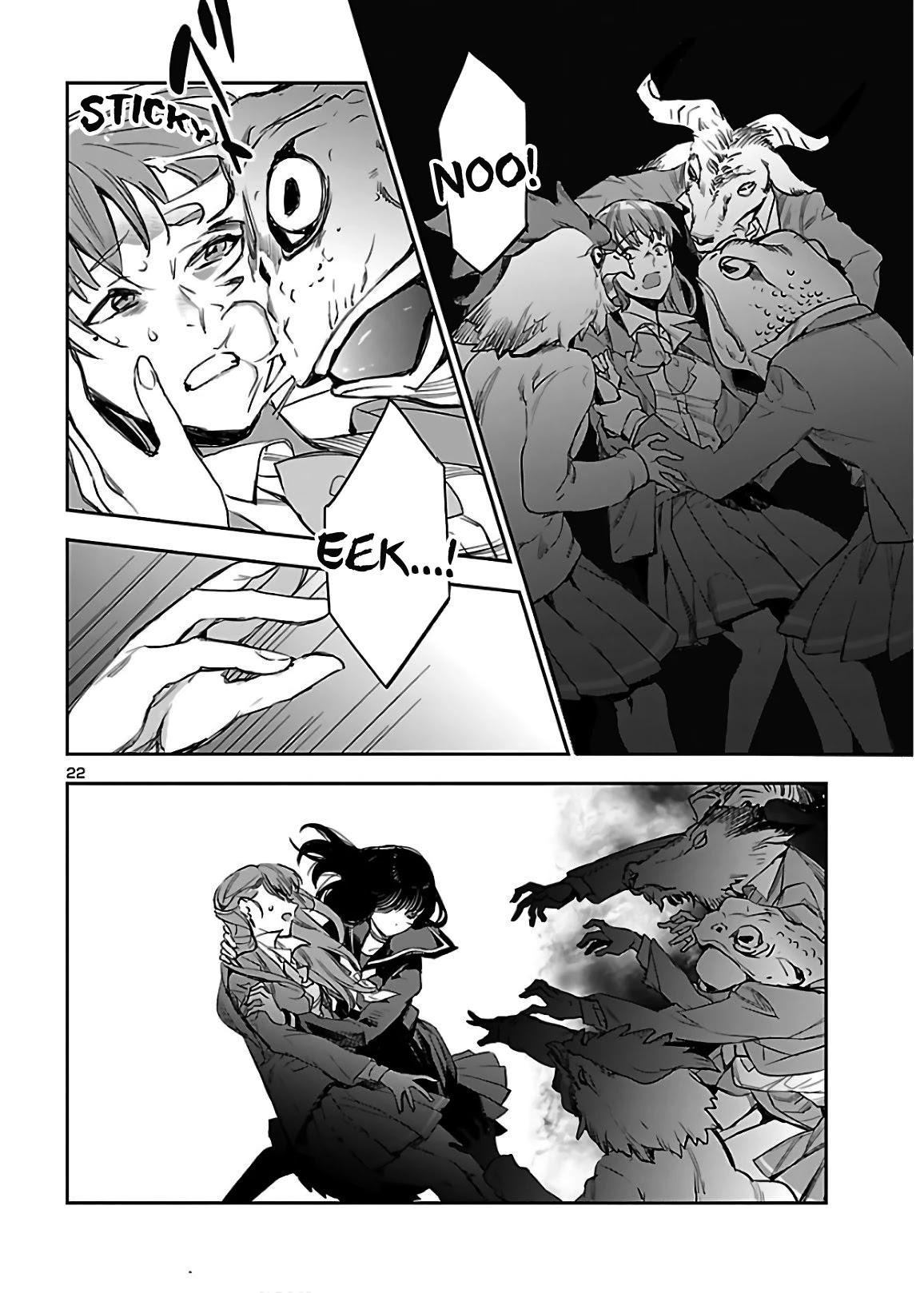 Eko Eko Azaraku: Reborn Chapter 5 page 22 - Chapter 5: The Black Magic Site