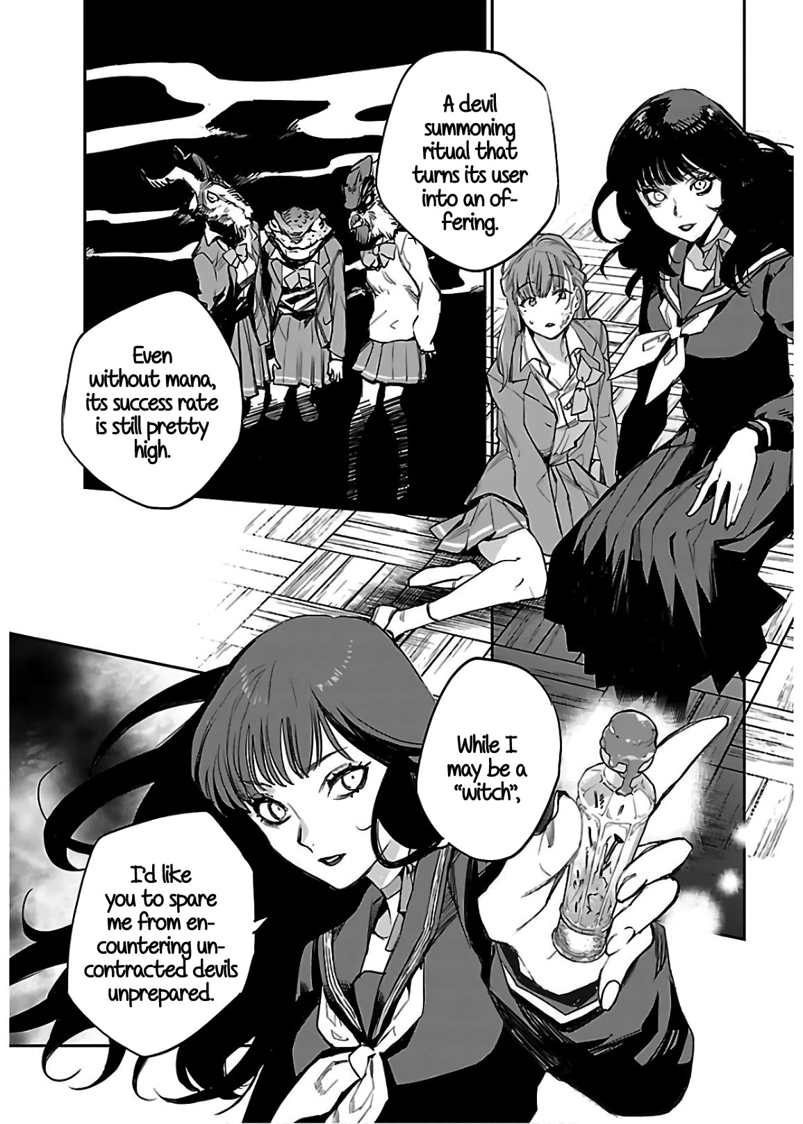Eko Eko Azaraku: Reborn Chapter 5 page 23 - Chapter 5: The Black Magic Site