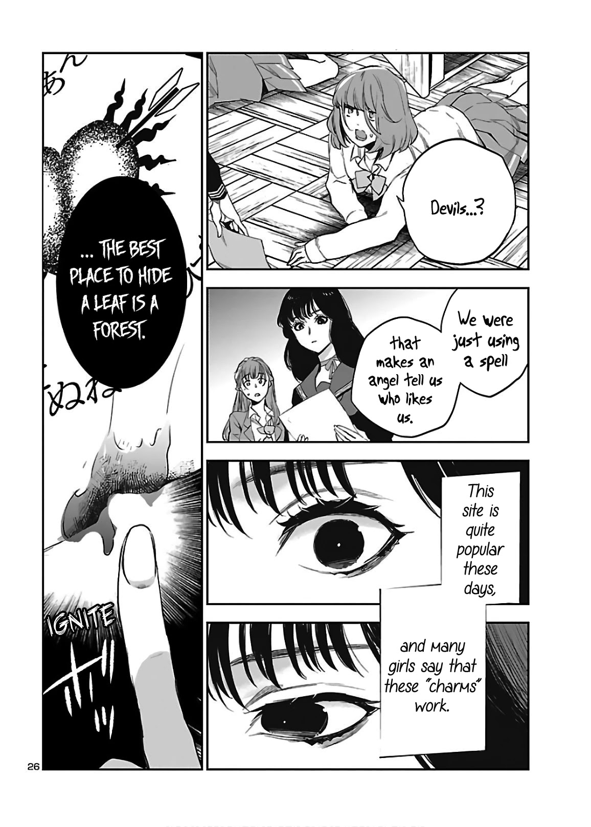 Eko Eko Azaraku: Reborn Chapter 5 page 26 - Chapter 5: The Black Magic Site