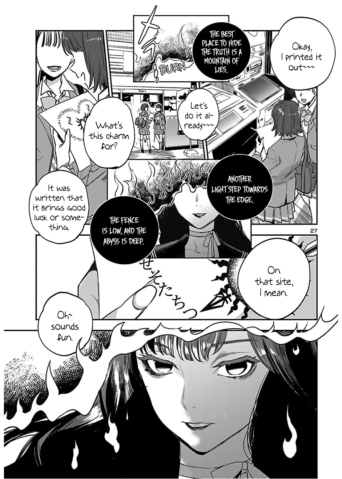 Eko Eko Azaraku: Reborn Chapter 5 page 27 - Chapter 5: The Black Magic Site