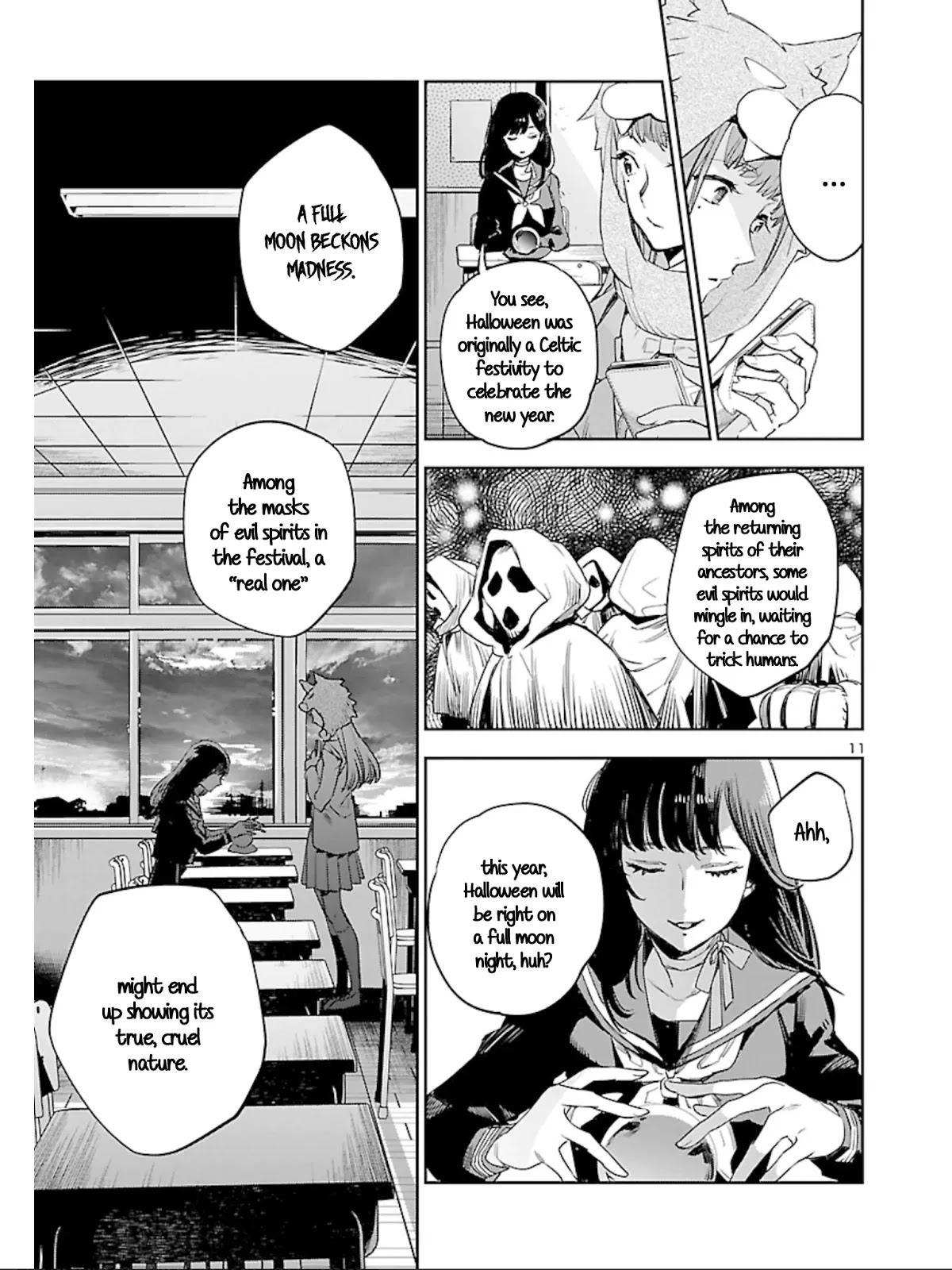 Eko Eko Azaraku: Reborn Chapter 7 page 13 - Chapter 7: Madness: The Dark Side of the Moon