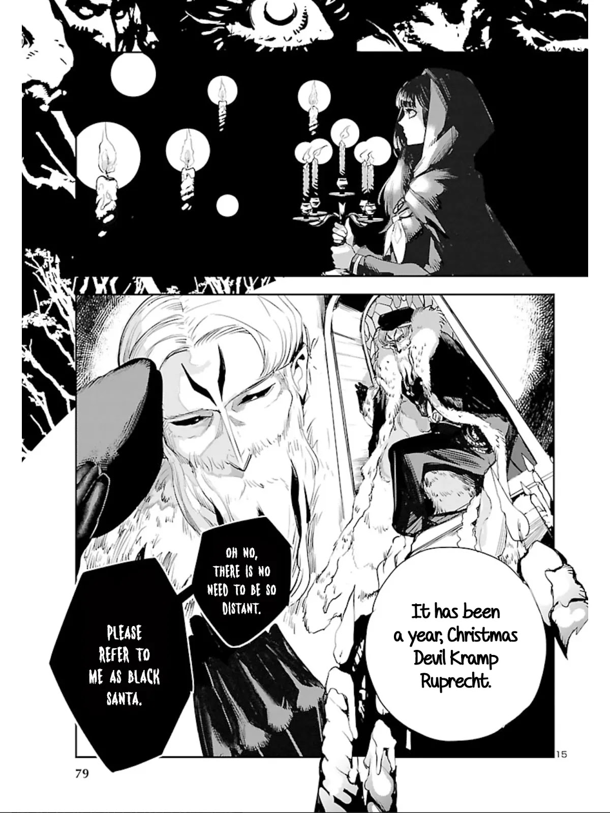 Eko Eko Azaraku: Reborn Chapter 9 page 16 - Chapter 9: Welcome to the BLACK X'MAS