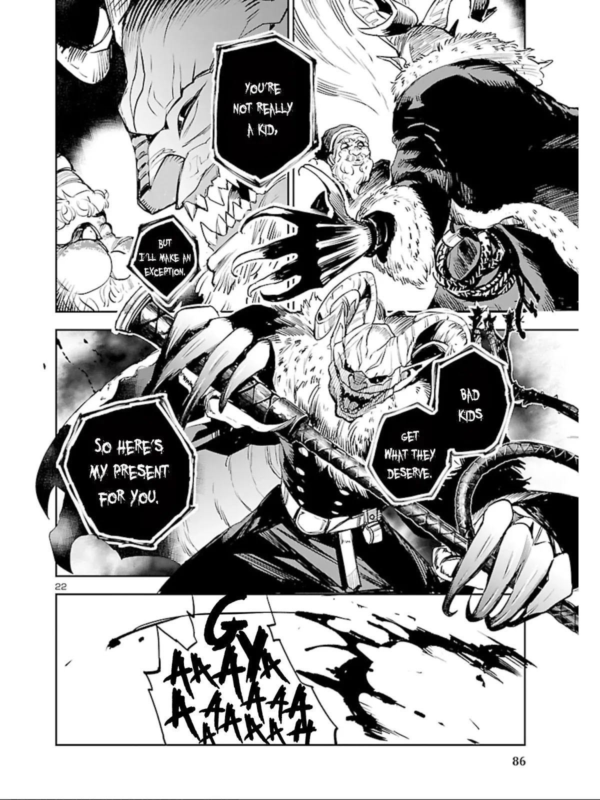Eko Eko Azaraku: Reborn Chapter 9 page 23 - Chapter 9: Welcome to the BLACK X'MAS