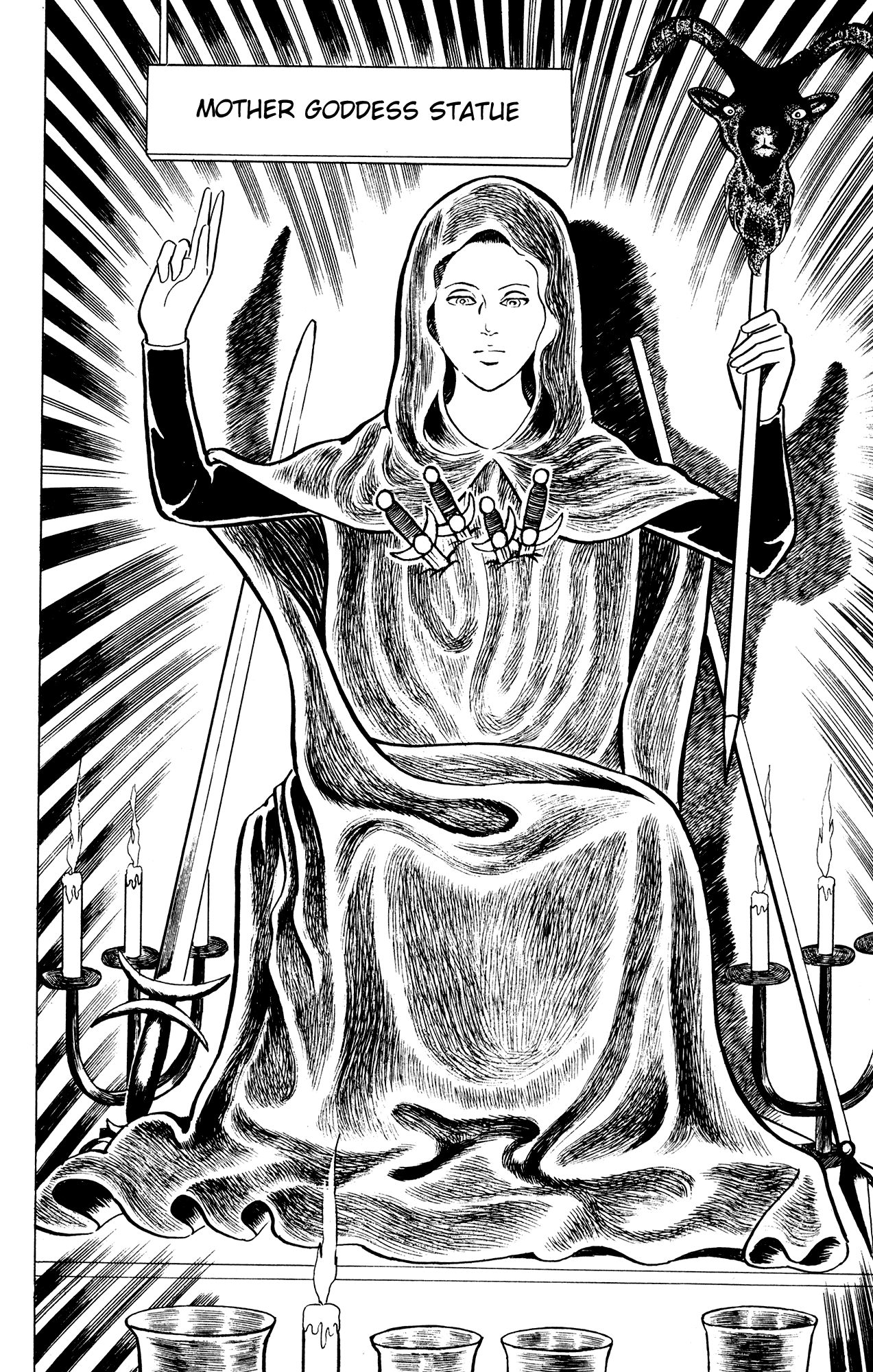 Eko Eko Azaraku Chapter 11 page 11 - Chapter 11: The Curse of the Goddesses' Statue