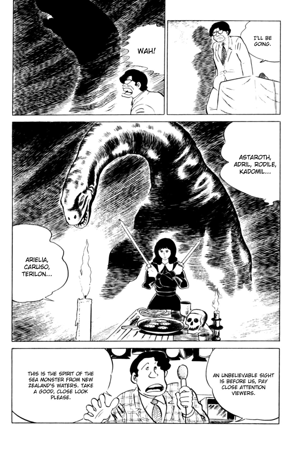 Eko Eko Azaraku Chapter 111 page 8 - Chapter 111: The Sea Monster Appears