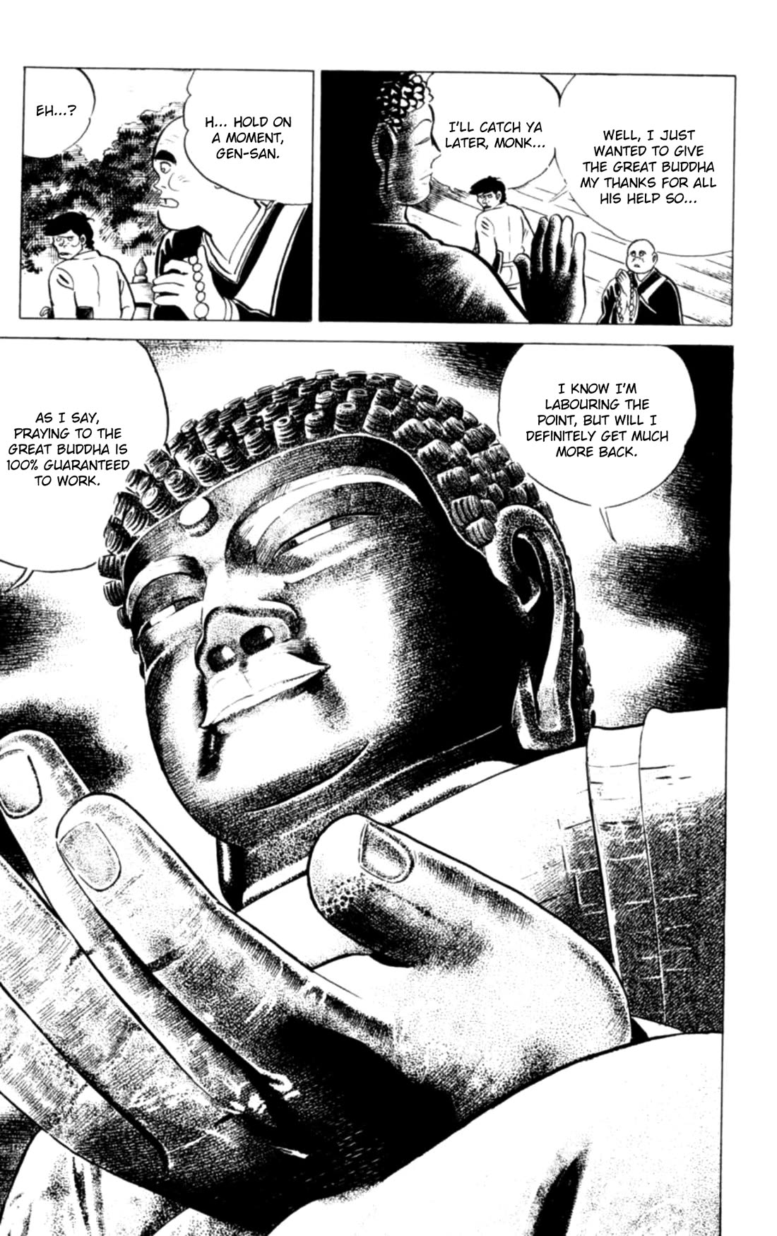Eko Eko Azaraku Chapter 114 page 9 - Chapter 114: The Monk and the Great Buddha